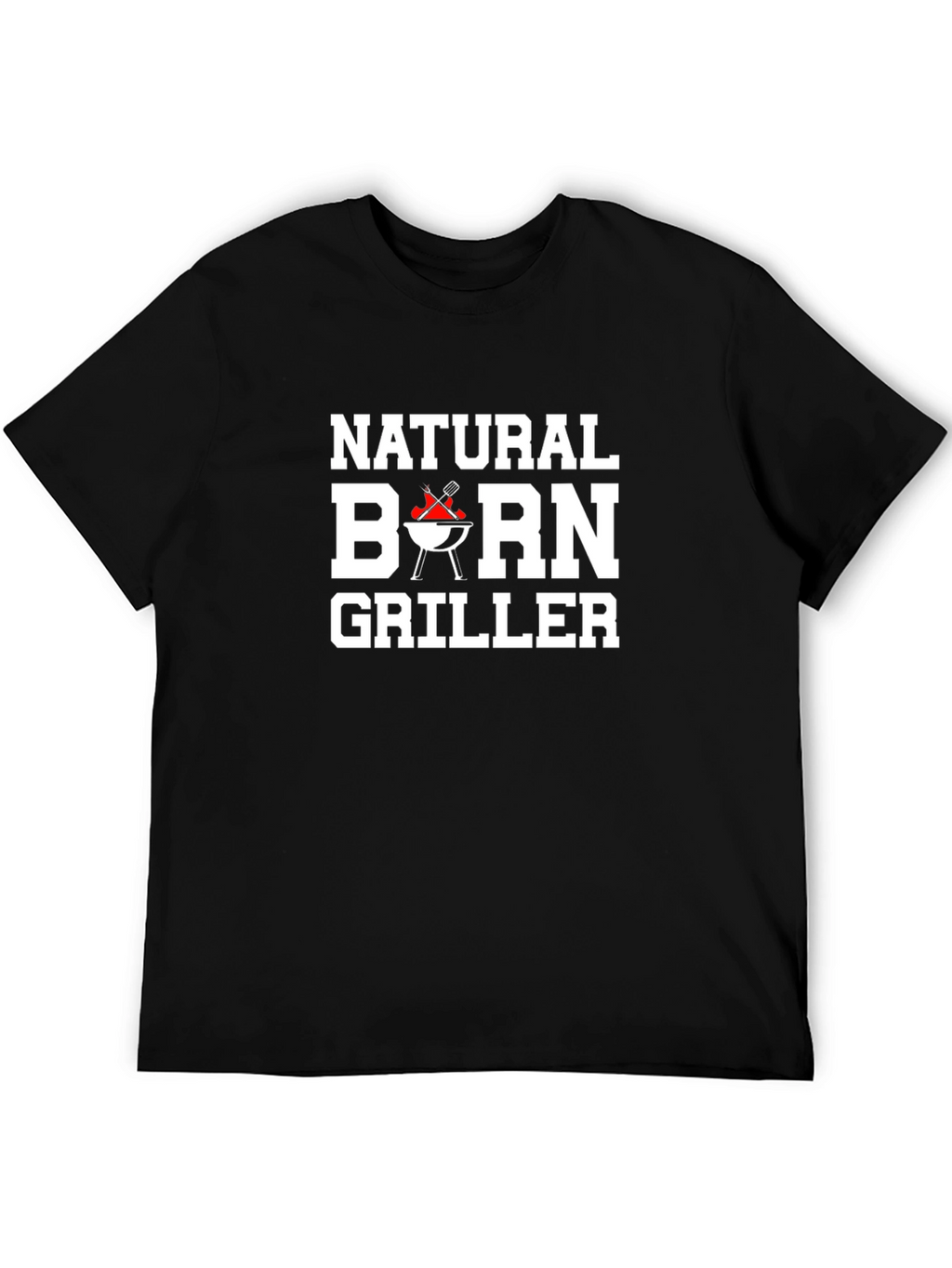 Natural Born Griller T-Shirt BBQ Gift