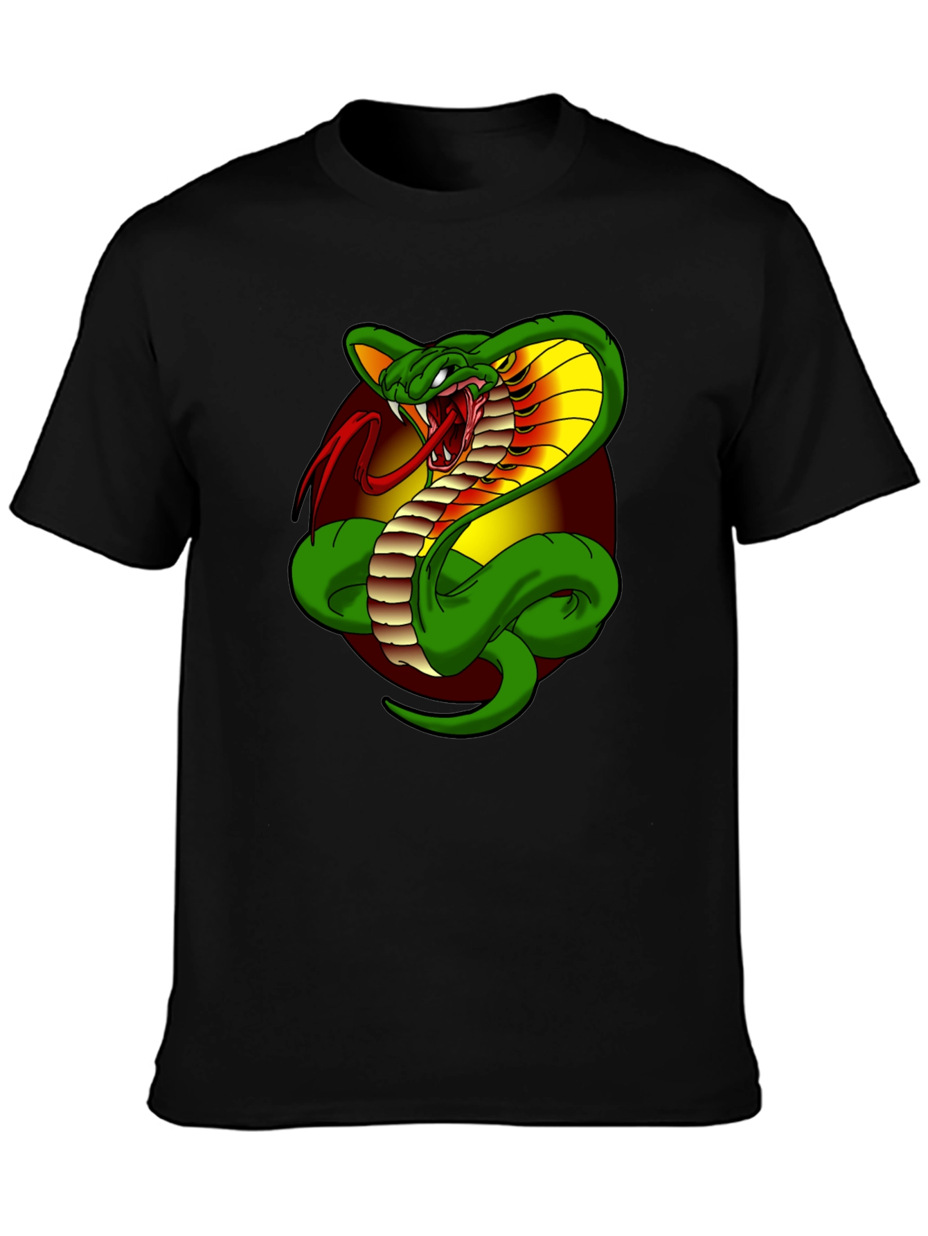 Cobra Graphic Tee - Mens Black T-Shirt