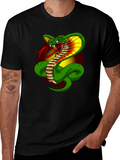 Cobra Graphic Tee - Mens Black T-Shirt