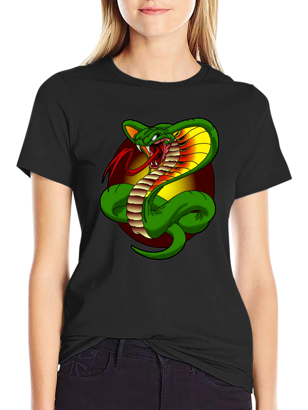 Cobra Graphic Tee - Mens Black T-Shirt