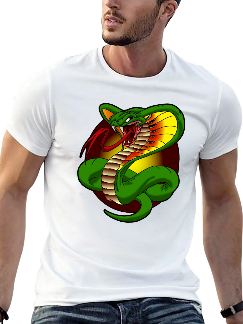 Cobra Graphic Tee - Mens Black T-Shirt
