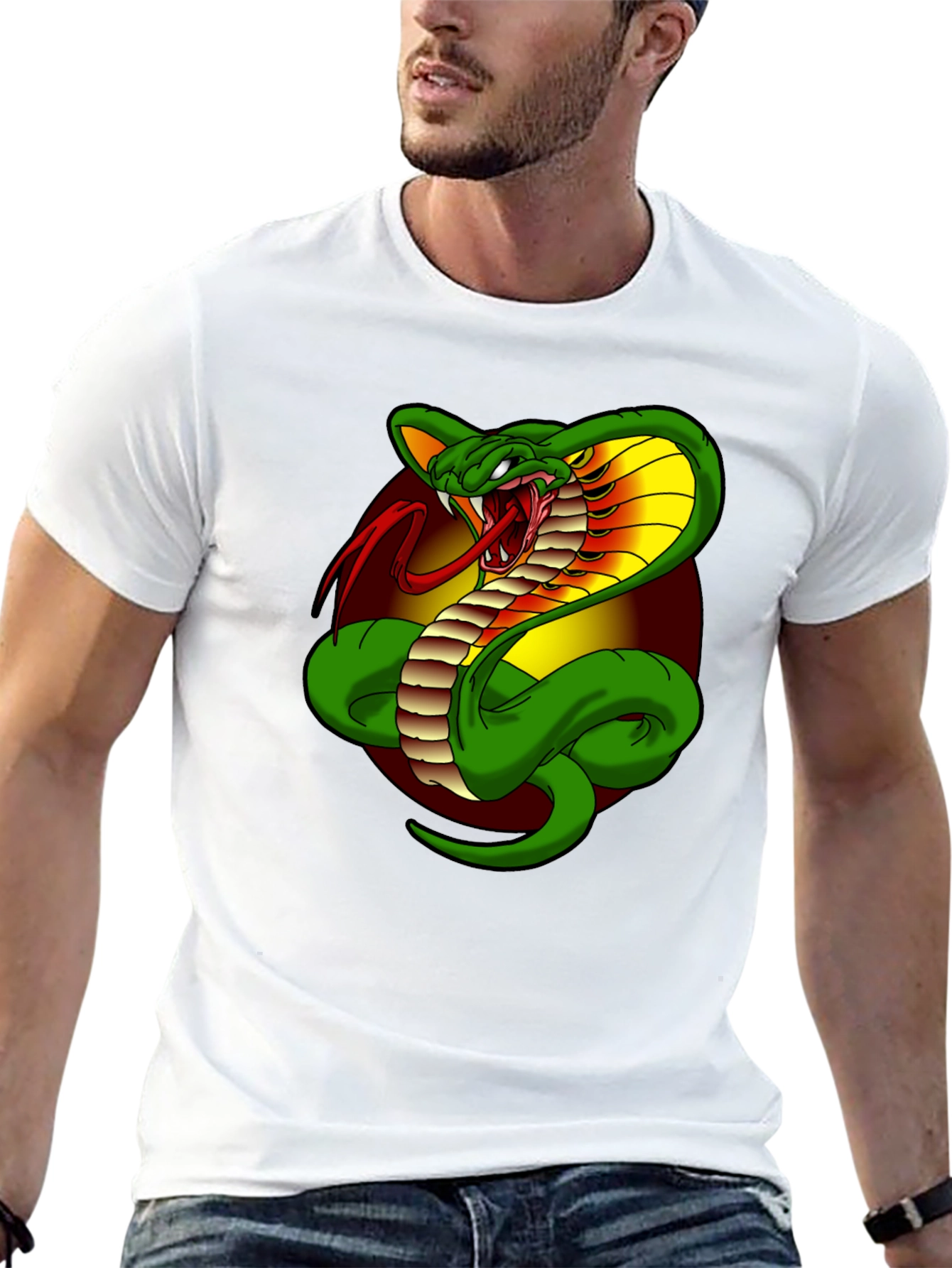 Cobra Graphic Tee - Mens Black T-Shirt