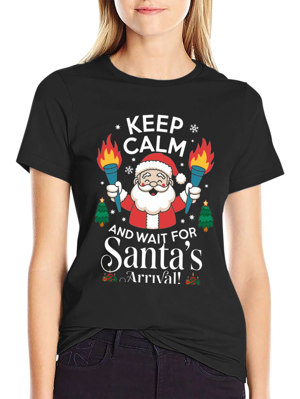 Keep Calm Santas Arrival T-Shirt