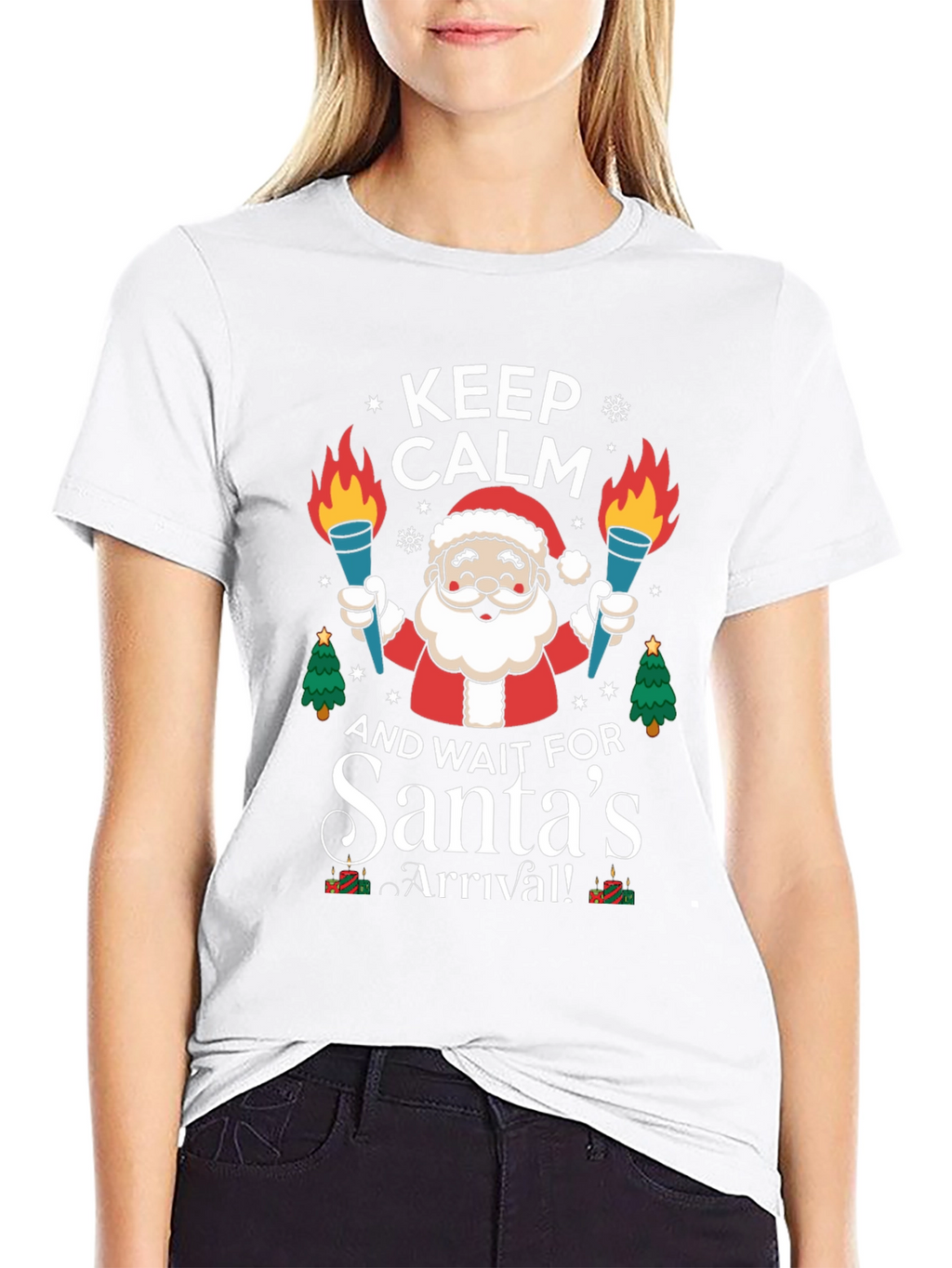 Keep Calm Santas Arrival T-Shirt