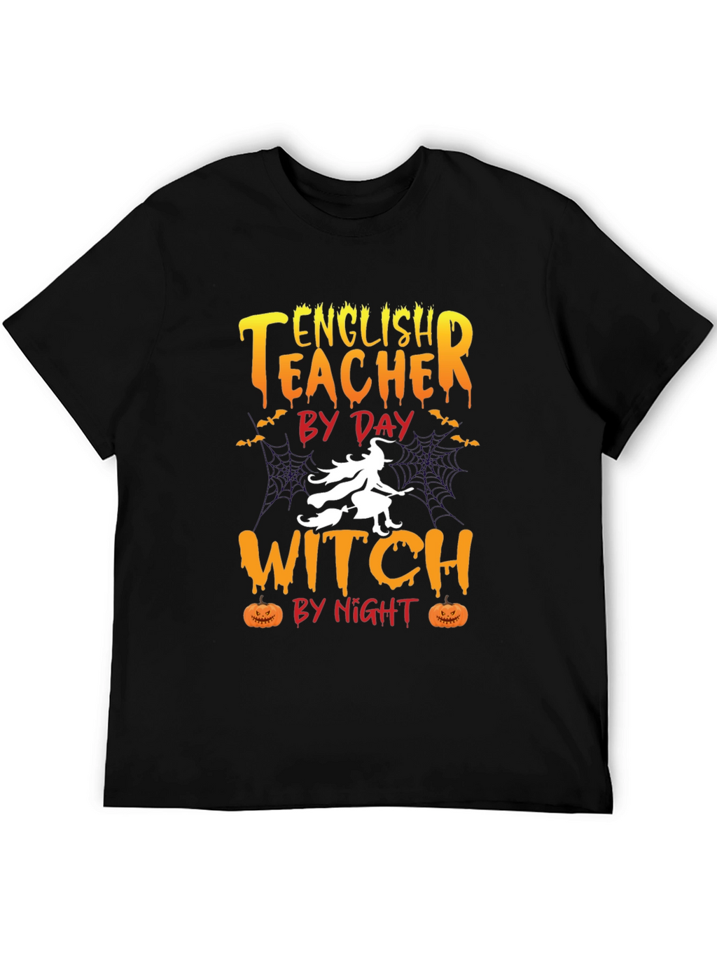 English Teacher Witch T-Shirt - Halloween