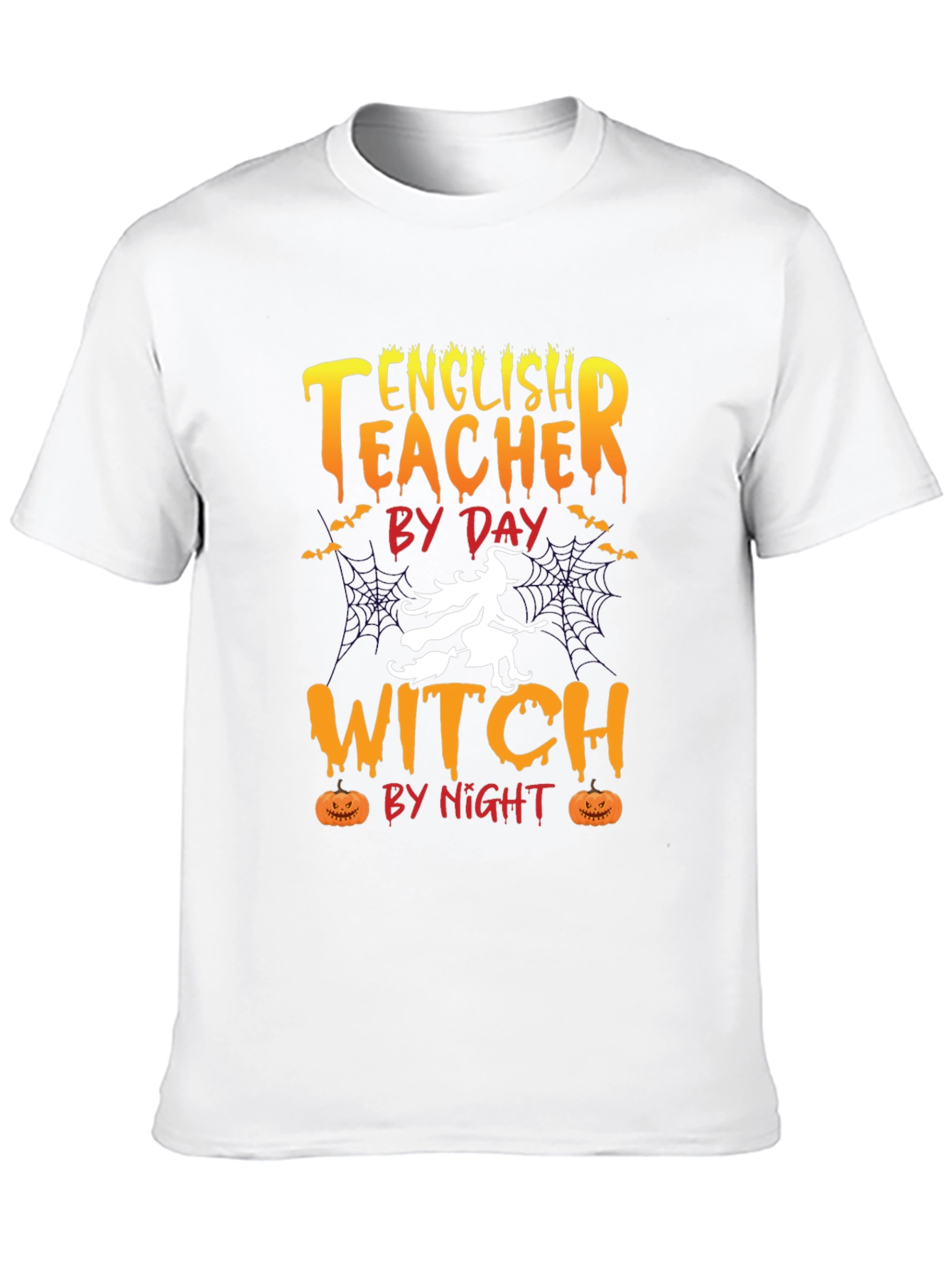 English Teacher Witch T-Shirt - Halloween