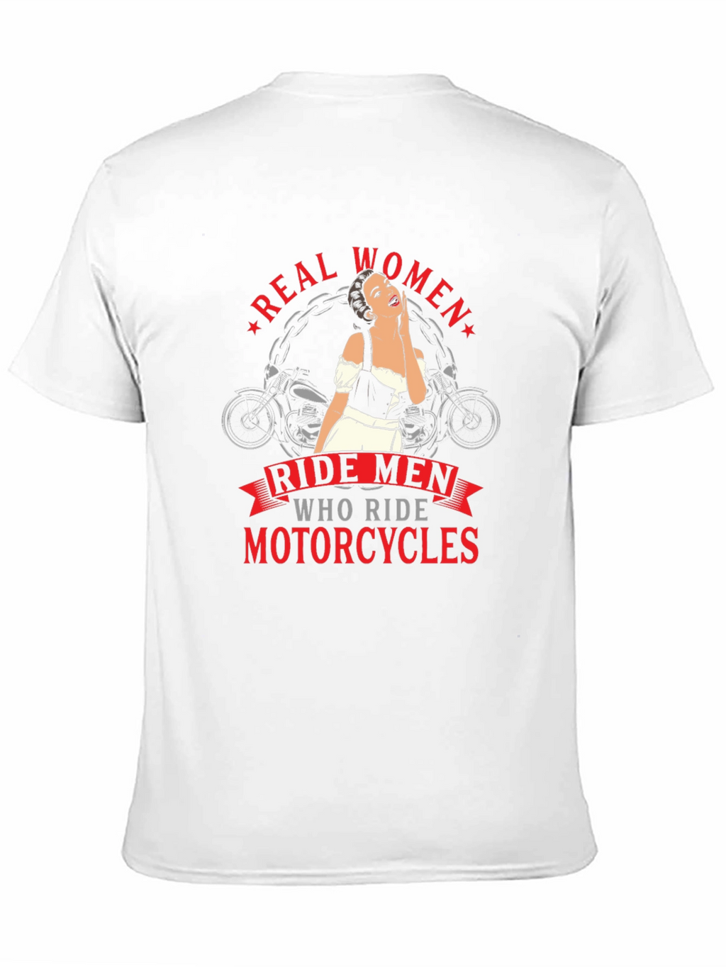 Real Women Ride Motorcycles Graphic Tee