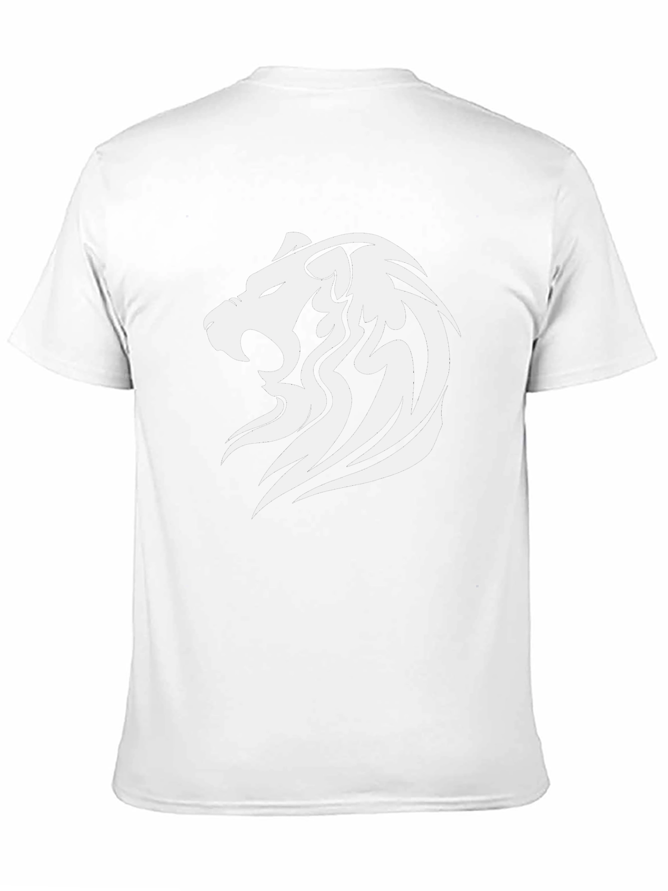 Bold Lion Graphic Tee - Stylish Black T-Shirt