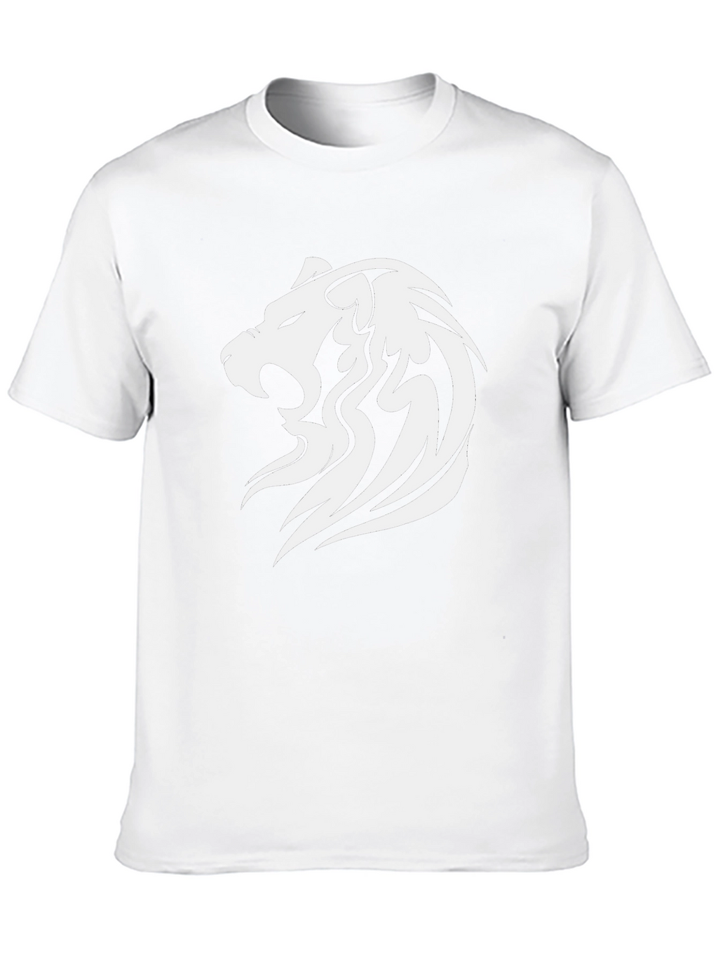 Bold Lion Graphic Tee - Stylish Black T-Shirt