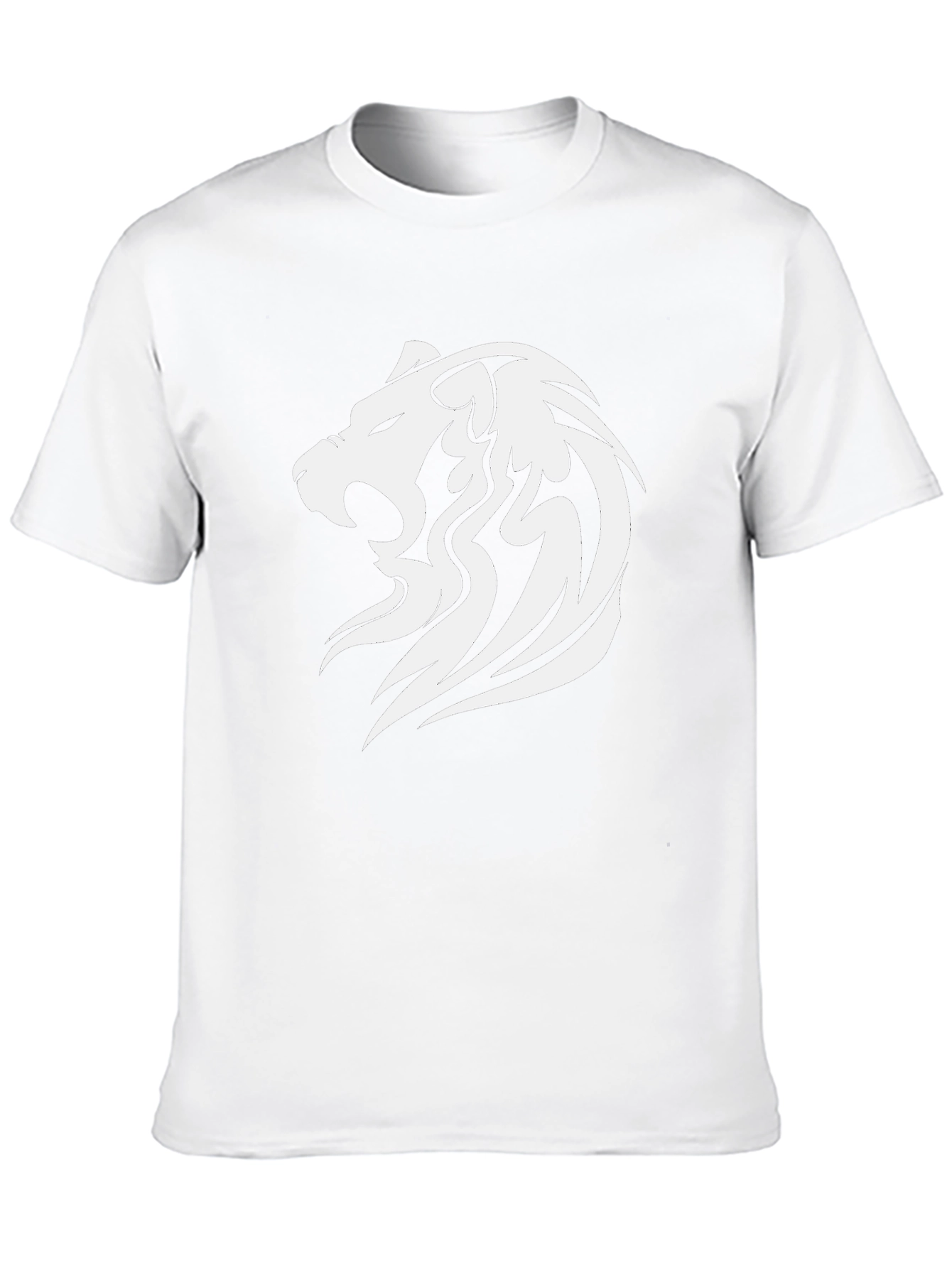 Bold Lion Graphic Tee - Stylish Black T-Shirt