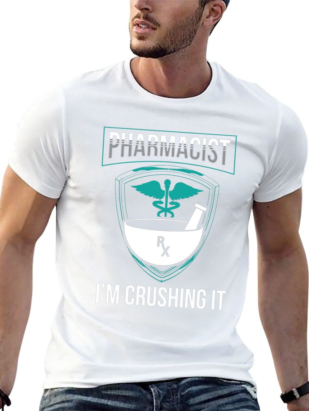 Pharmacist Crushing It Graphic T-Shirt