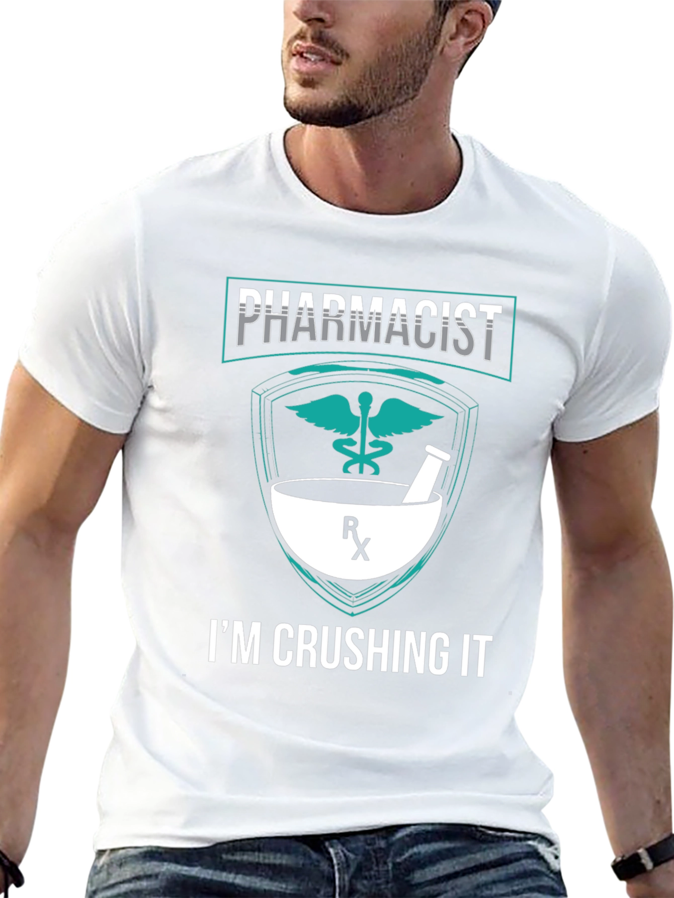Pharmacist Crushing It Graphic T-Shirt
