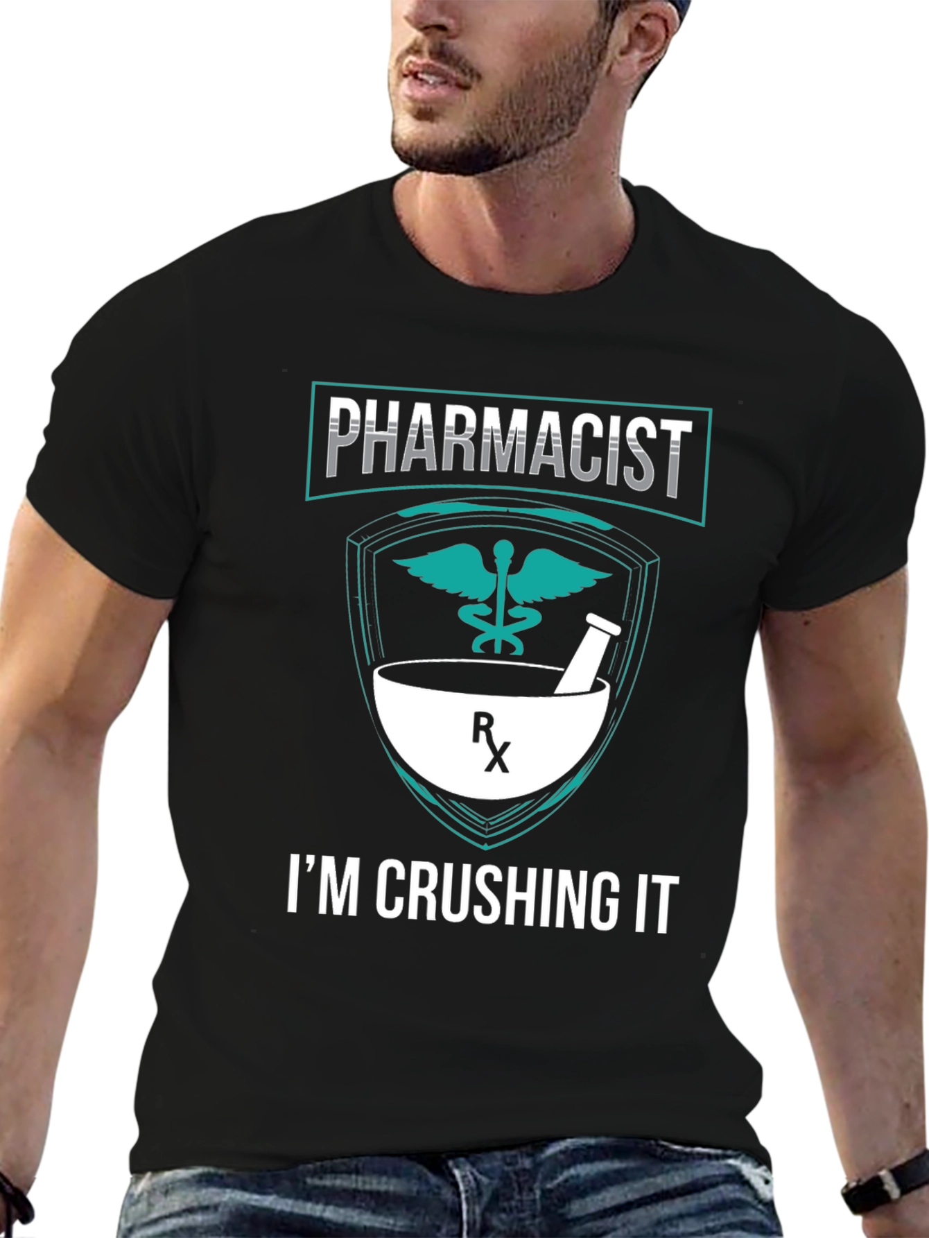 Pharmacist Crushing It Graphic T-Shirt