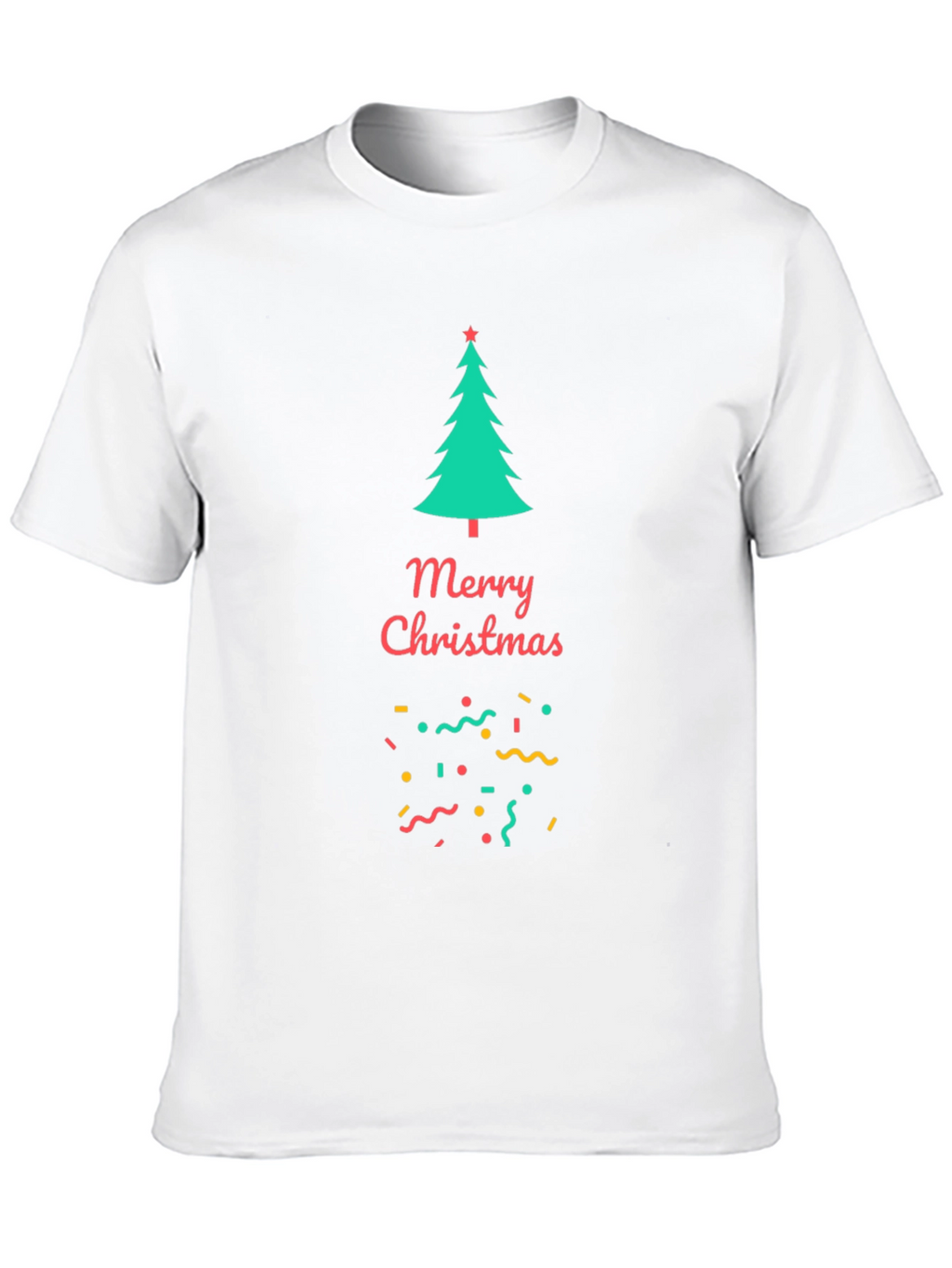 Festive Christmas Tree Graphic Tee