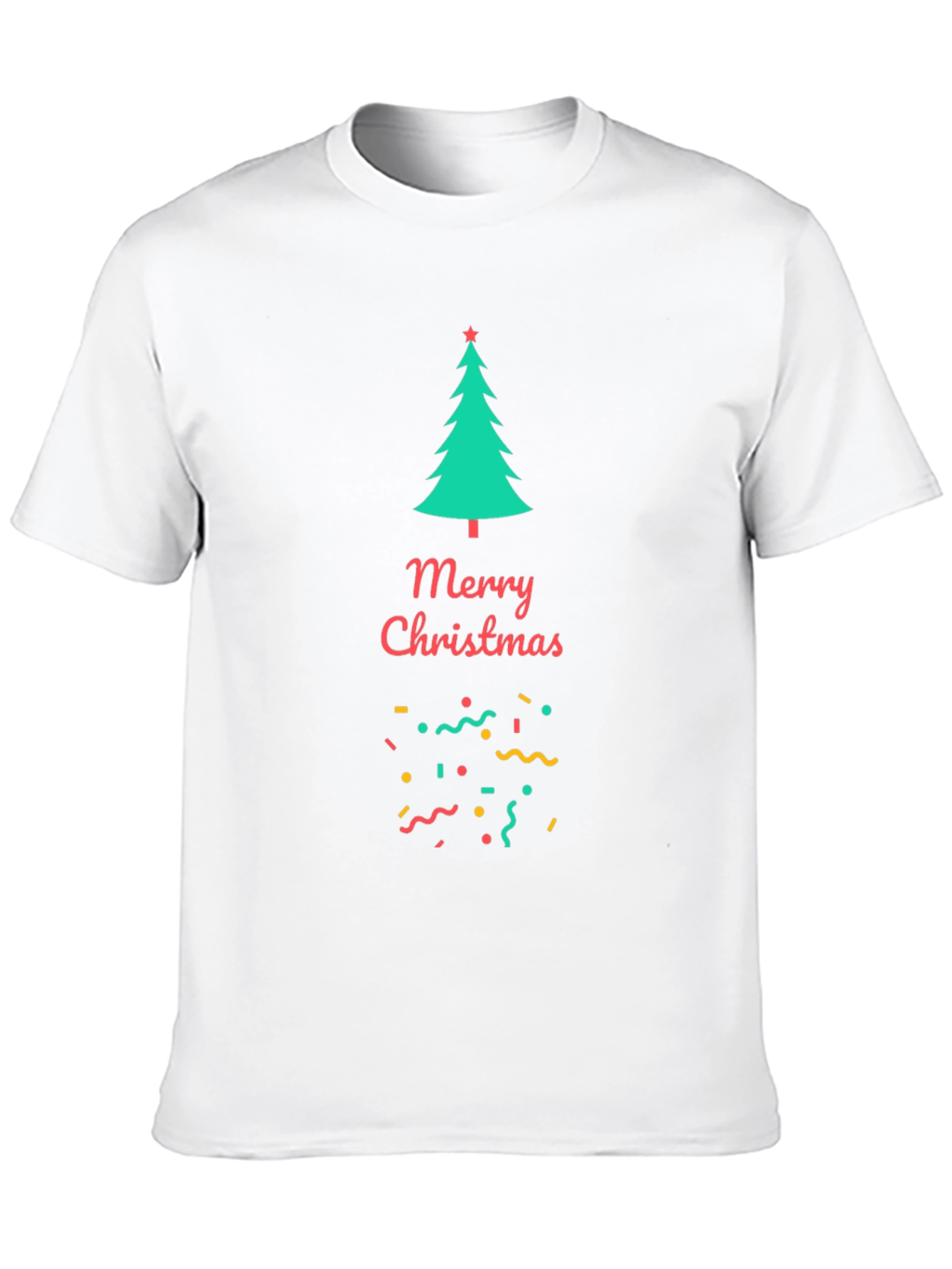Festive Christmas Tree Graphic Tee