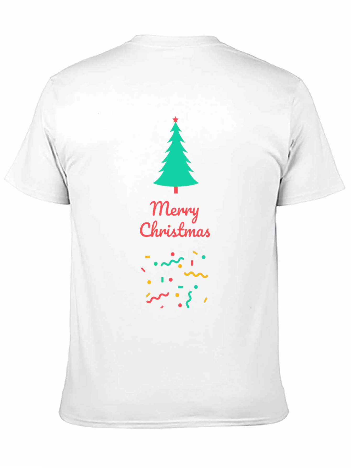 Festive Christmas Tree Graphic Tee