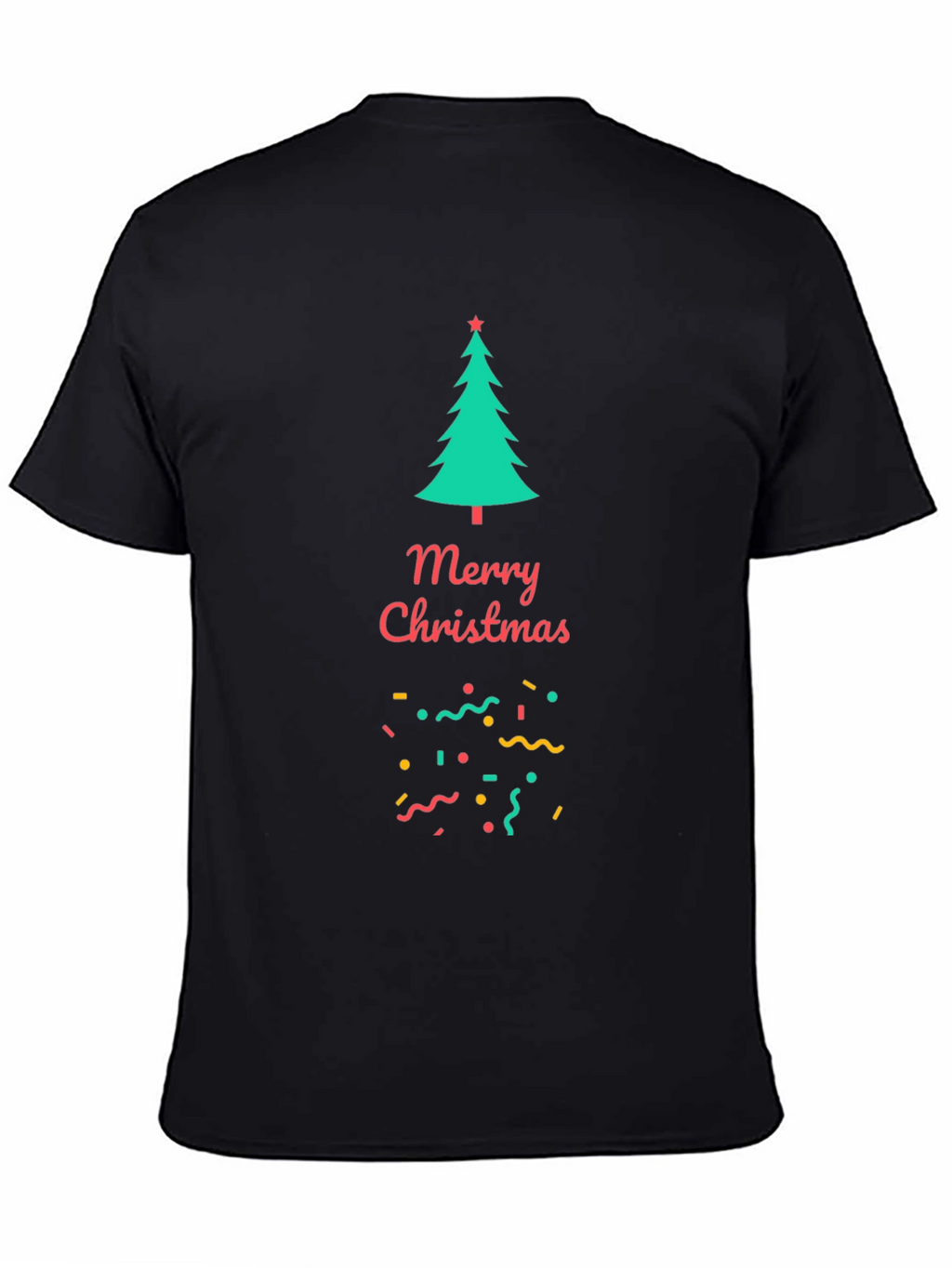 Festive Christmas Tree Graphic Tee
