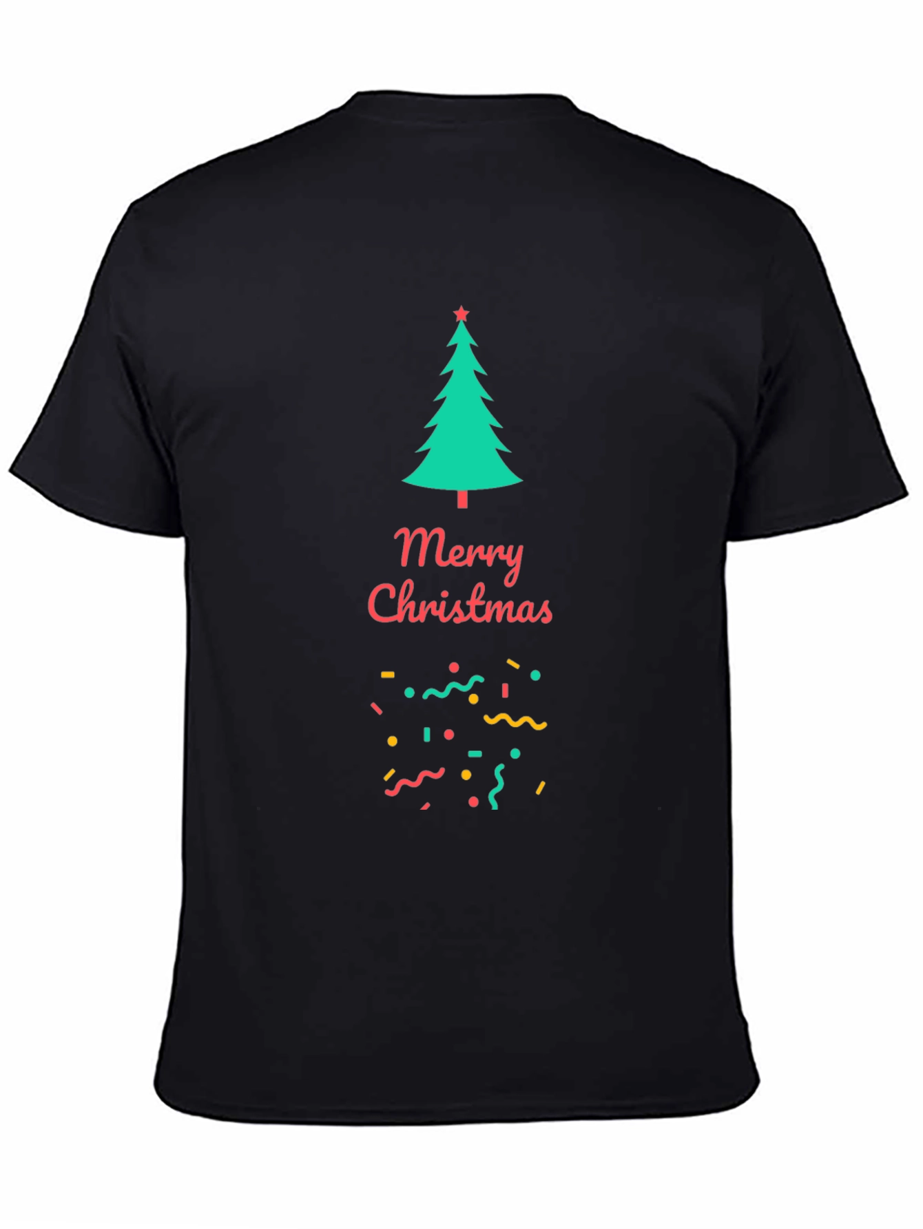 Festive Christmas Tree Graphic Tee