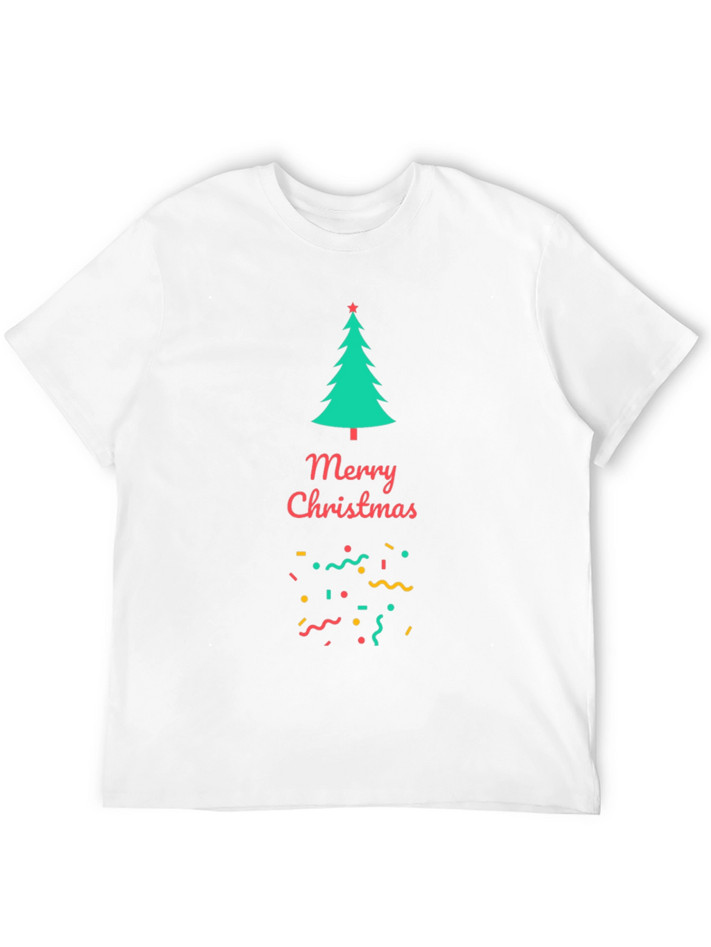 Festive Christmas Tree Graphic Tee