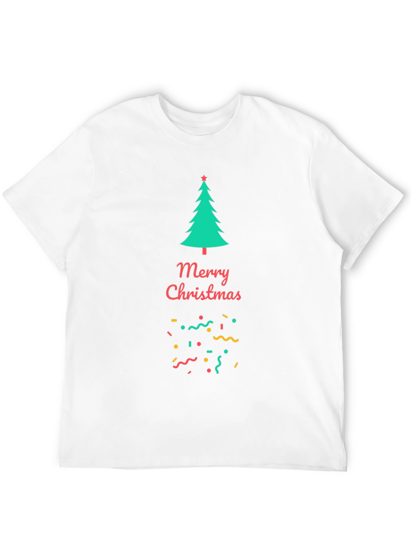 Festive Christmas Tree Graphic Tee