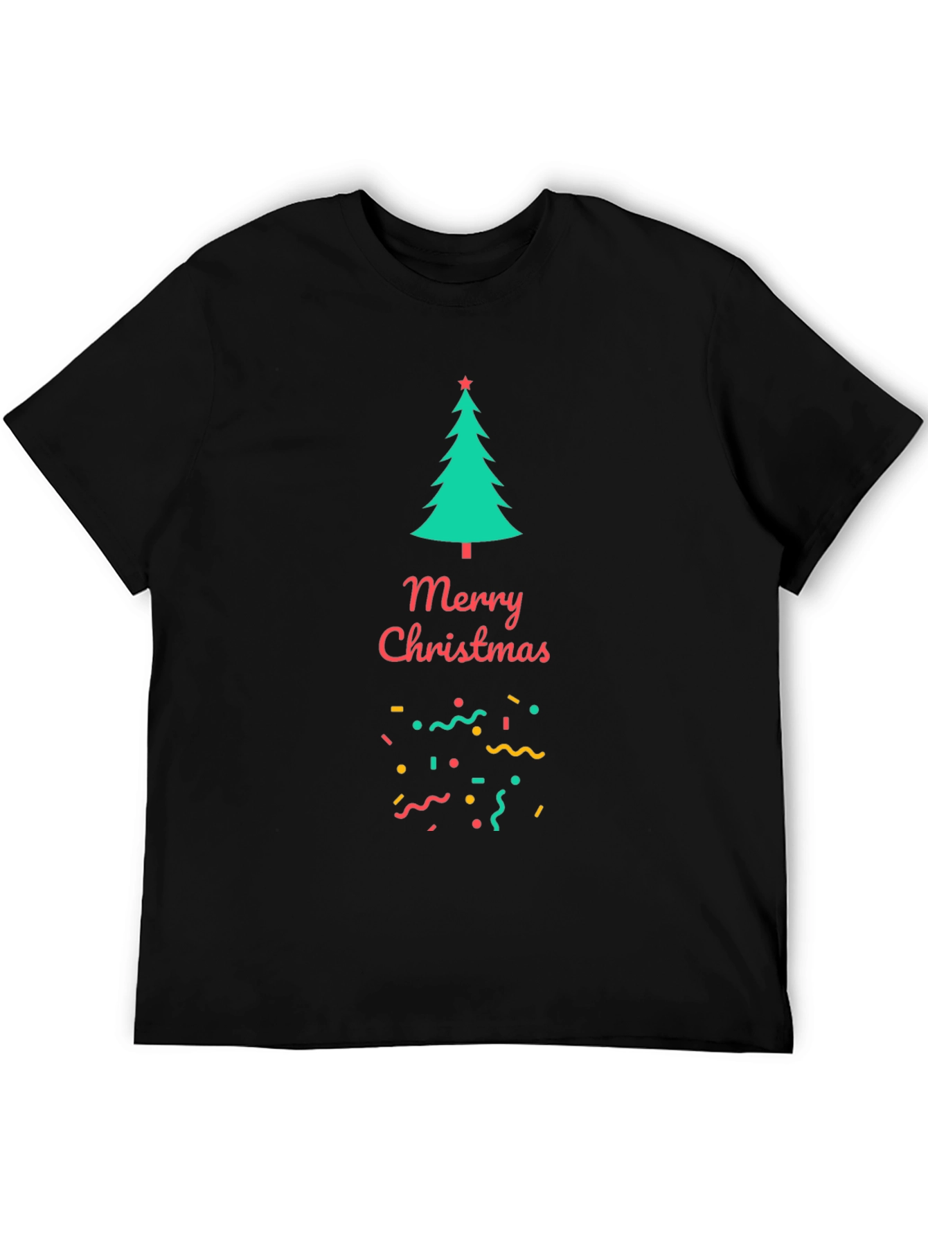 Festive Christmas Tree Graphic Tee