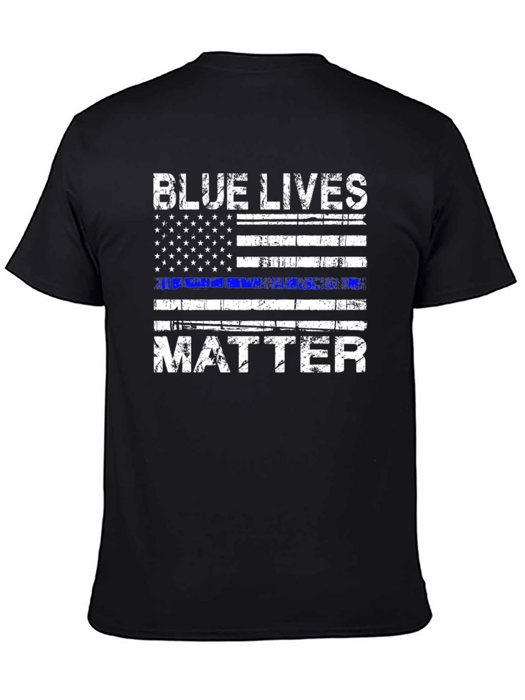 Blue Lives Matter Flag T-Shirt