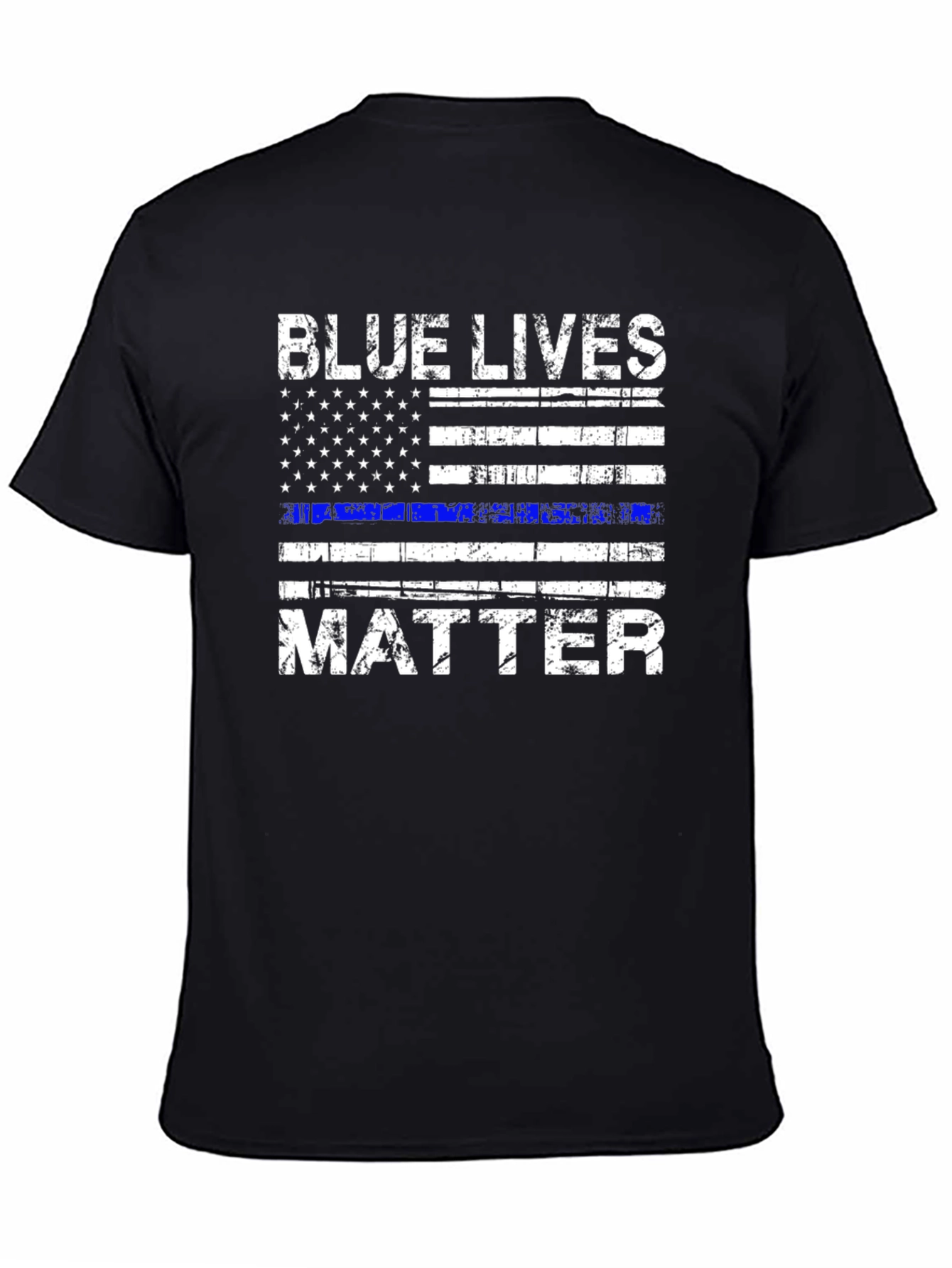 Blue Lives Matter Flag T-Shirt