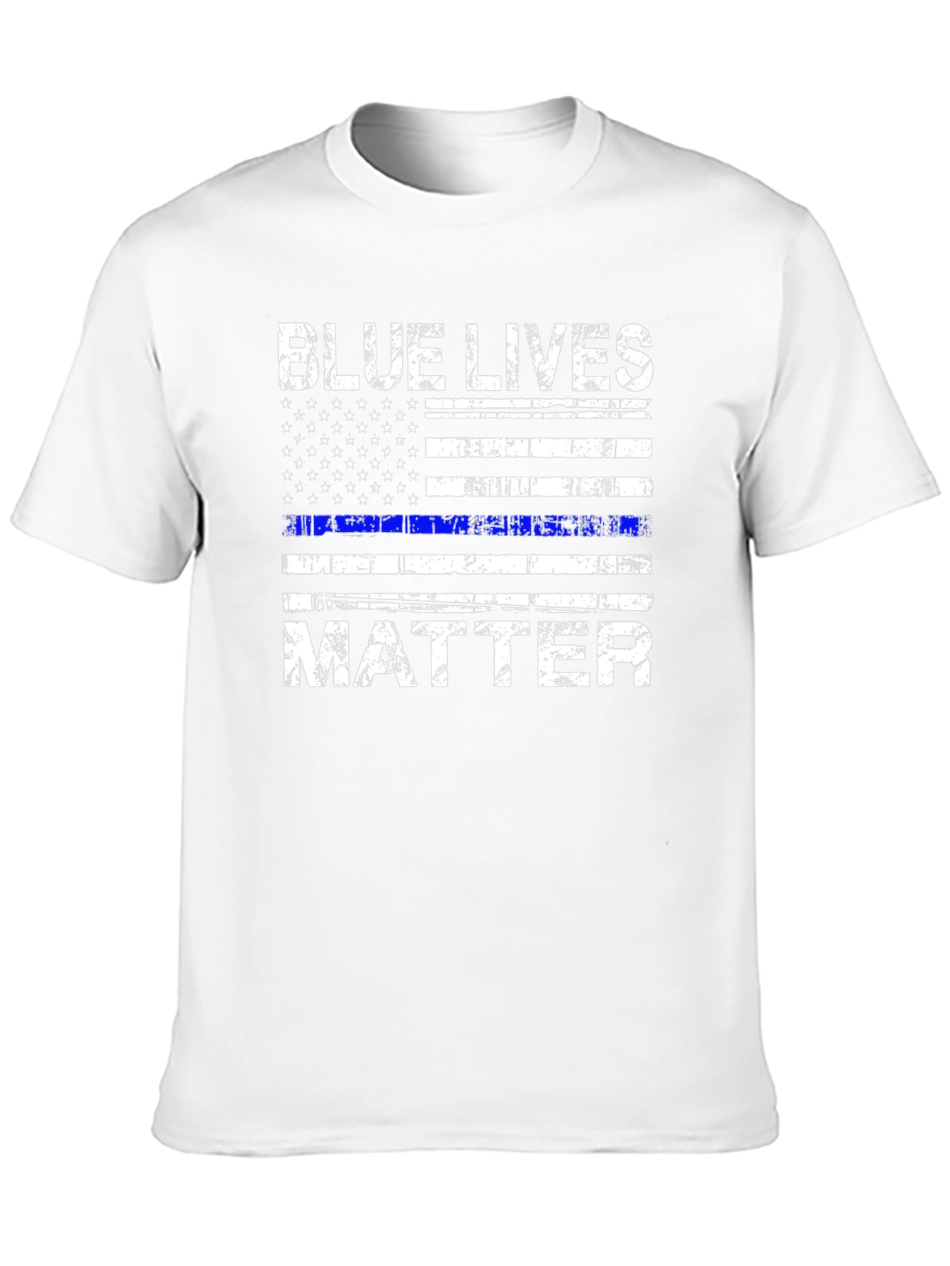 Blue Lives Matter Flag T-Shirt