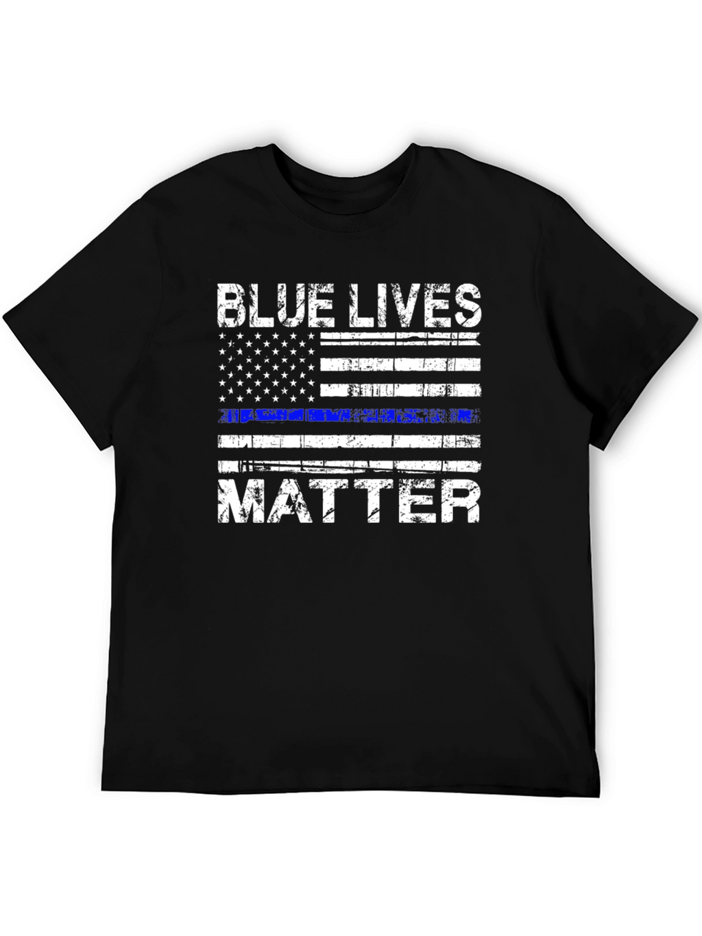 Blue Lives Matter Flag T-Shirt
