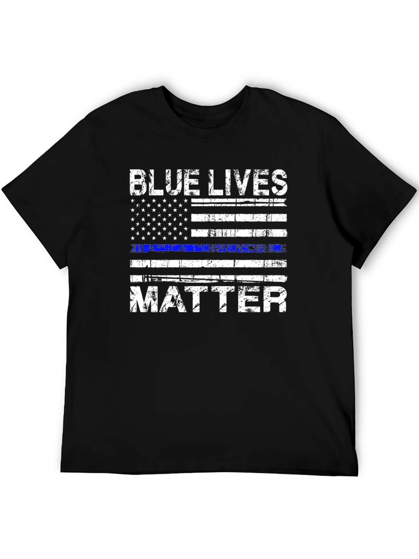 Blue Lives Matter Flag T-Shirt