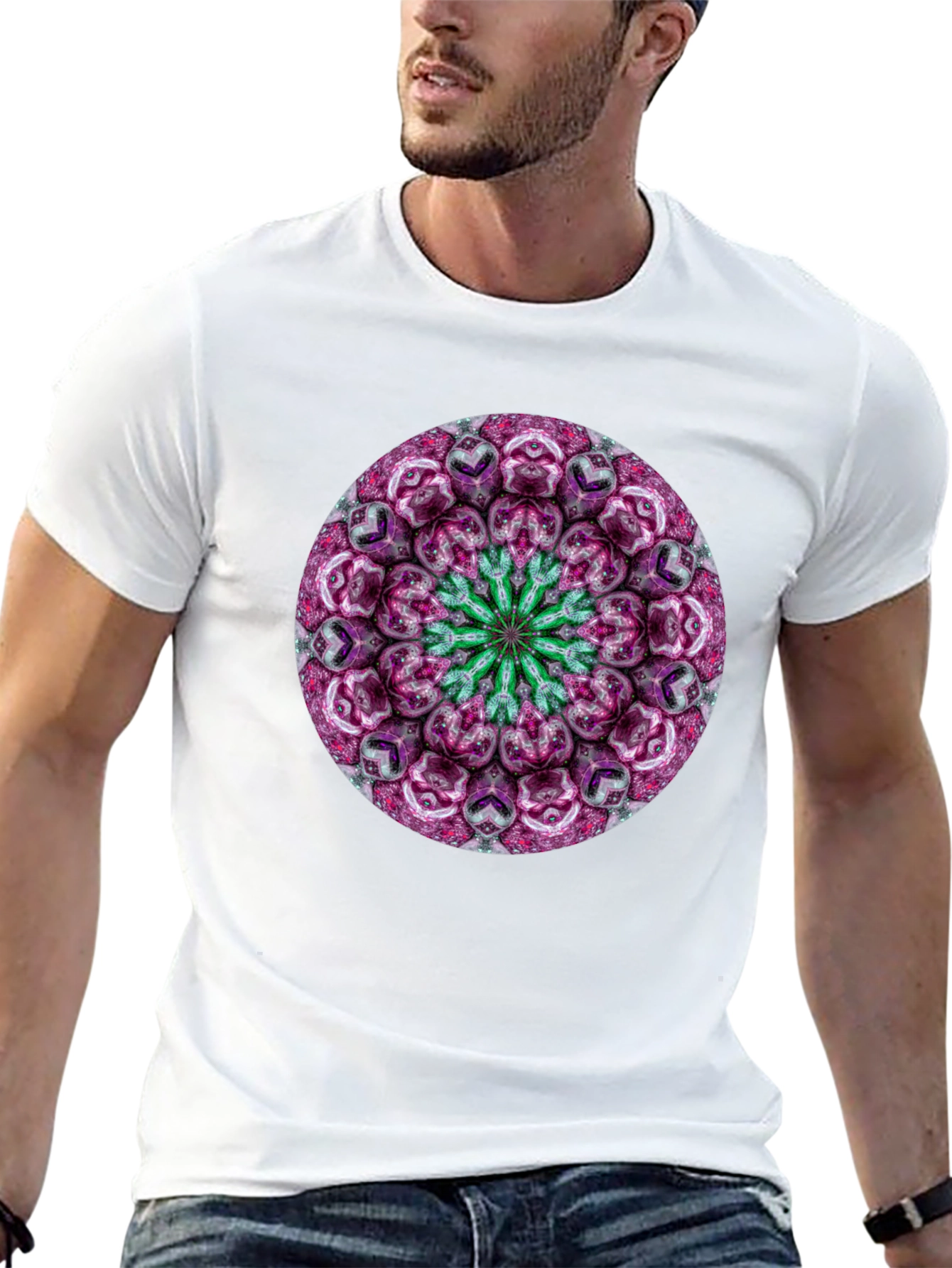 Mandala Graphic Print T-Shirt