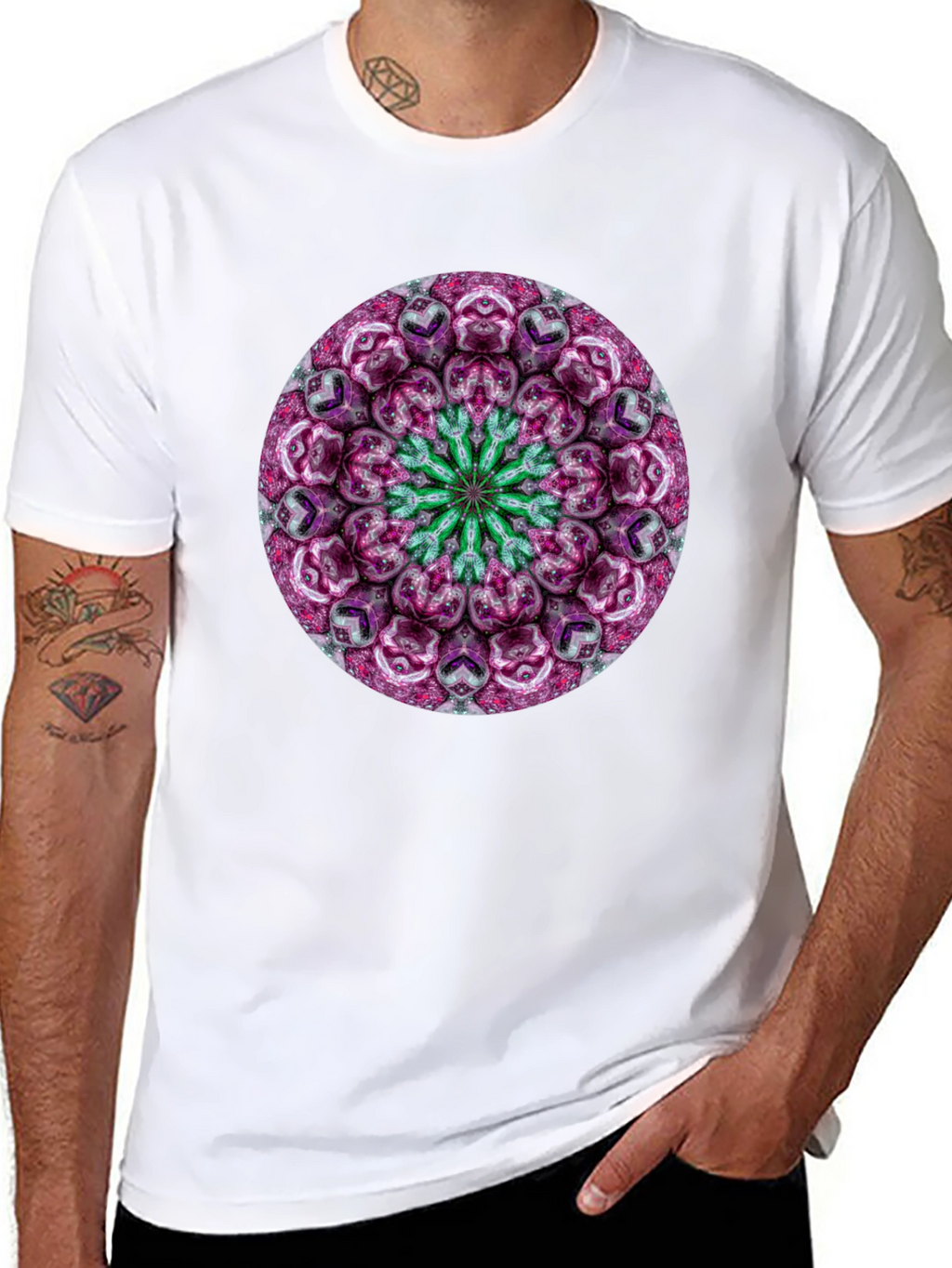 Mandala Graphic Print T-Shirt