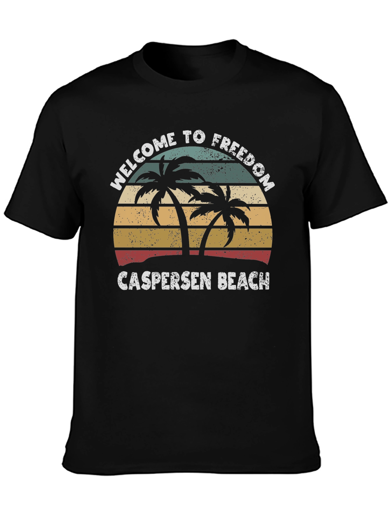 Welcome to Freedom Caspersen Beach T-Shirt