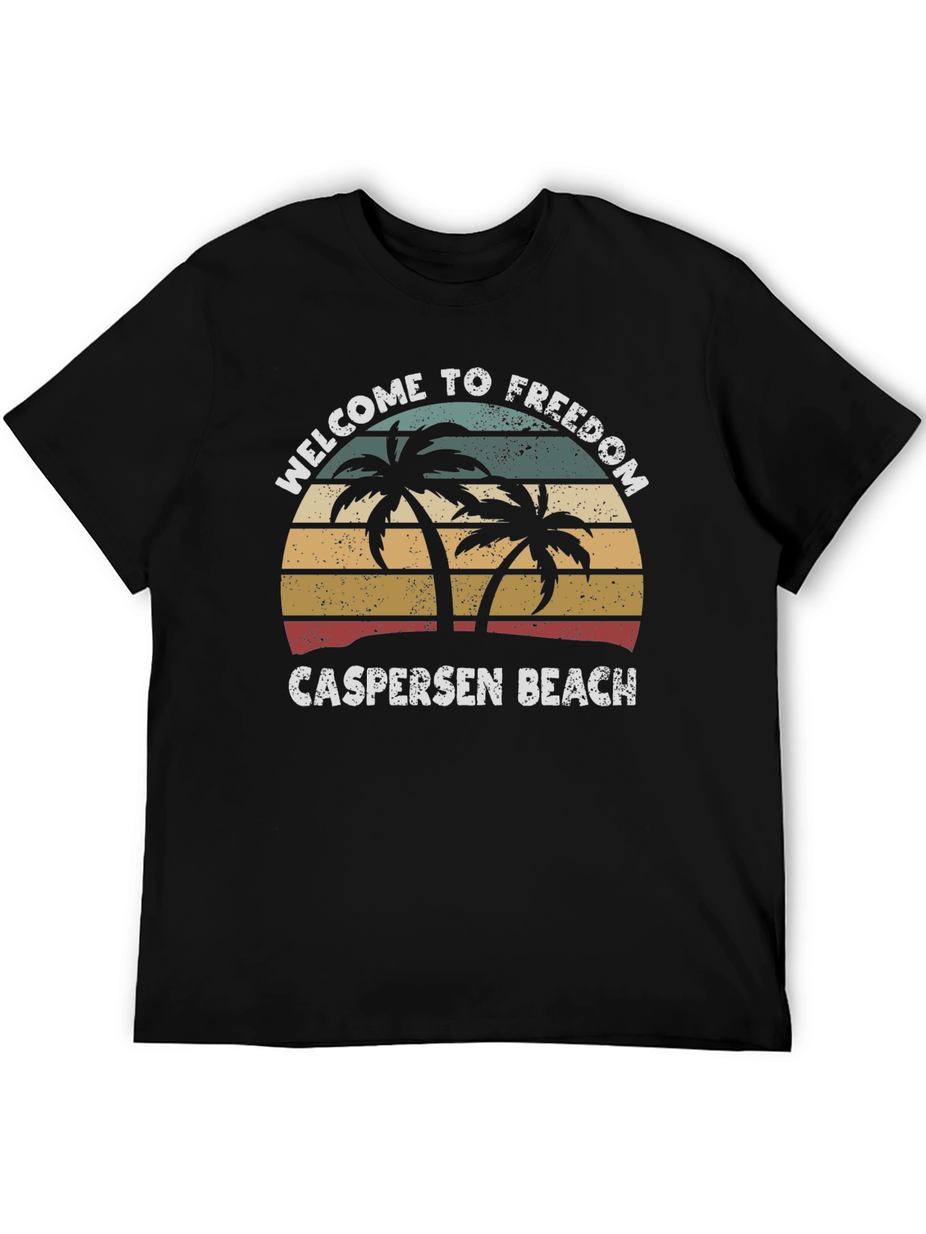 Welcome to Freedom Caspersen Beach T-Shirt
