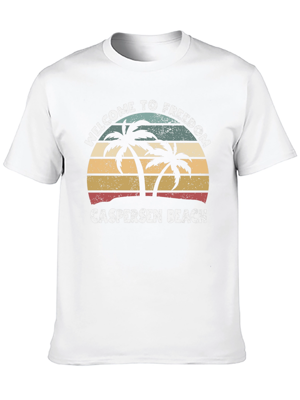 Welcome to Freedom Caspersen Beach T-Shirt