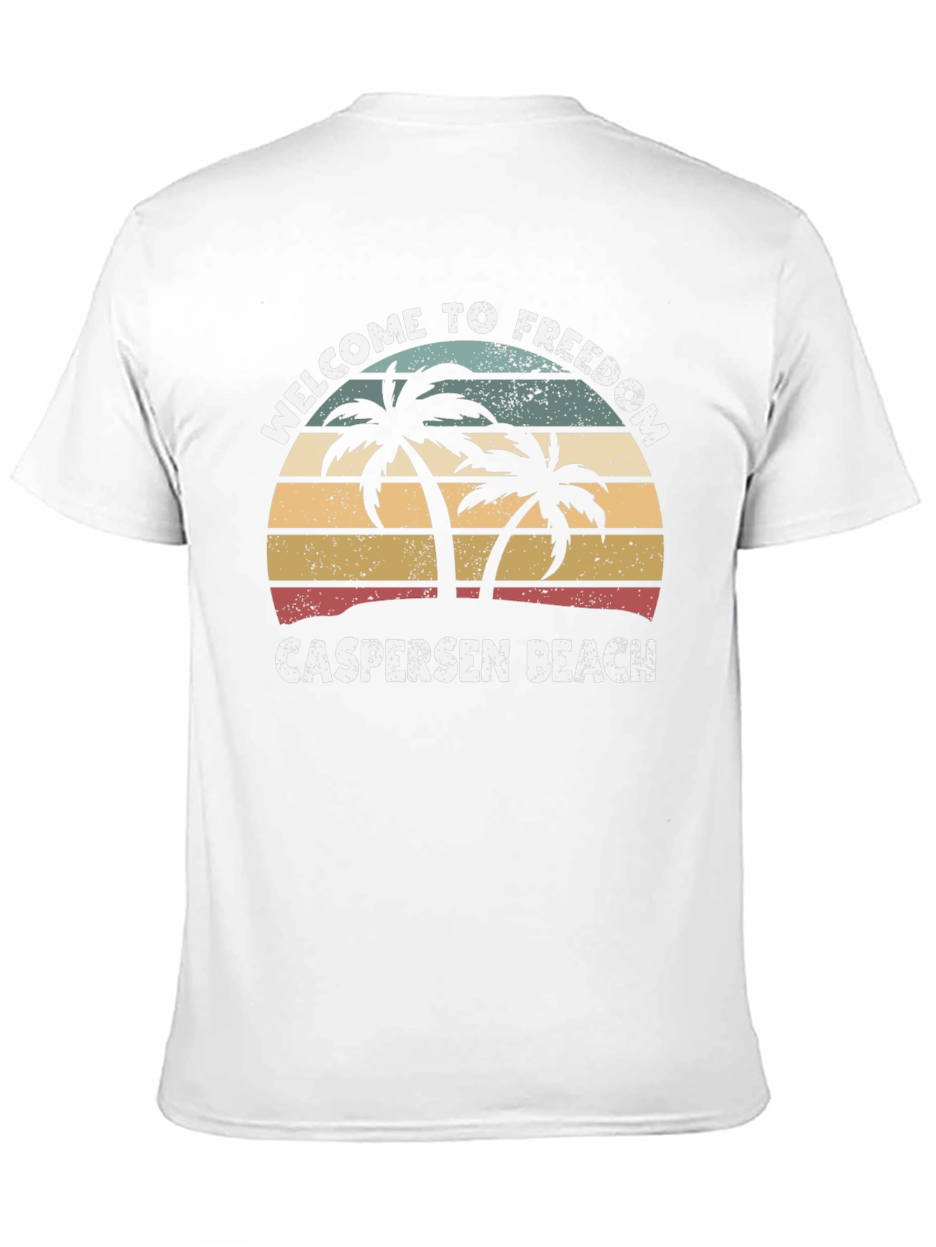 Welcome to Freedom Caspersen Beach T-Shirt