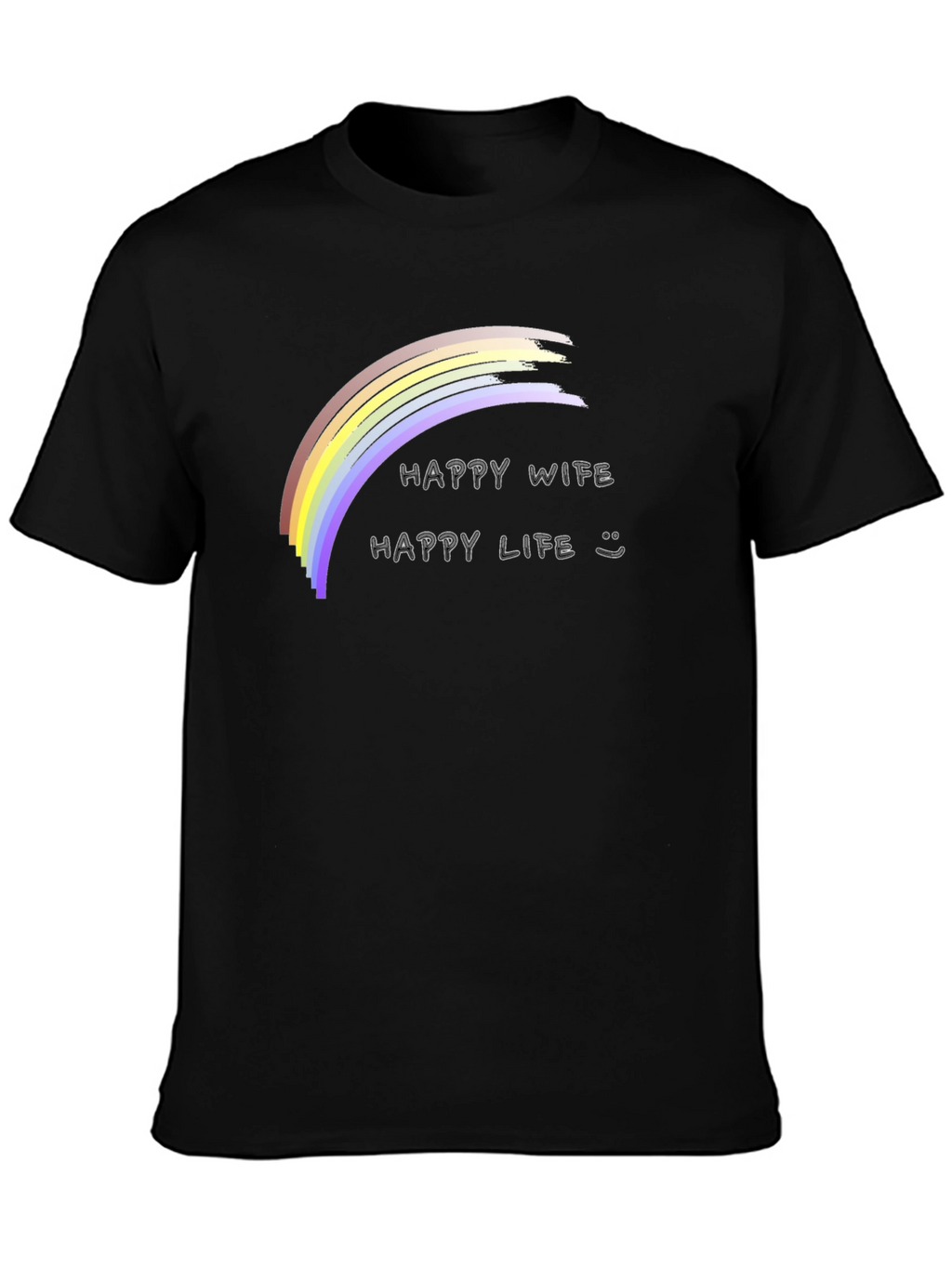 Happy Wife Happy Life T-Shirt