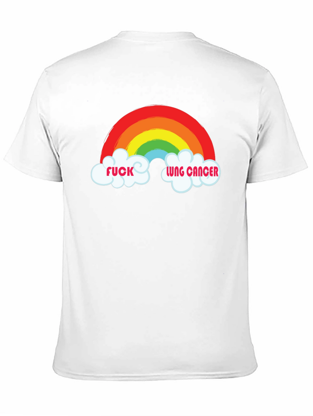 Rainbow F*ck Lung Cancer Graphic Tee