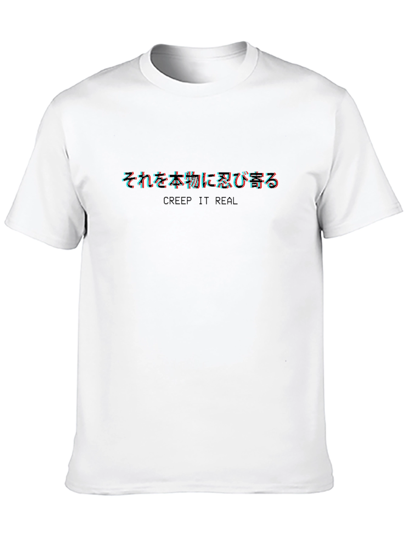 Creep It Real Graphic Tee - Black Cotton