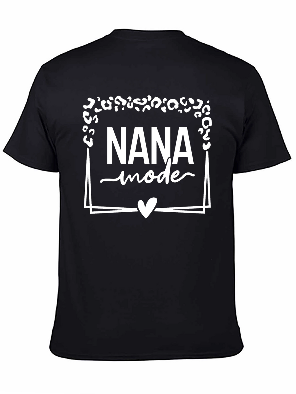 Nana Mode T-Shirt Leopard Print Accent