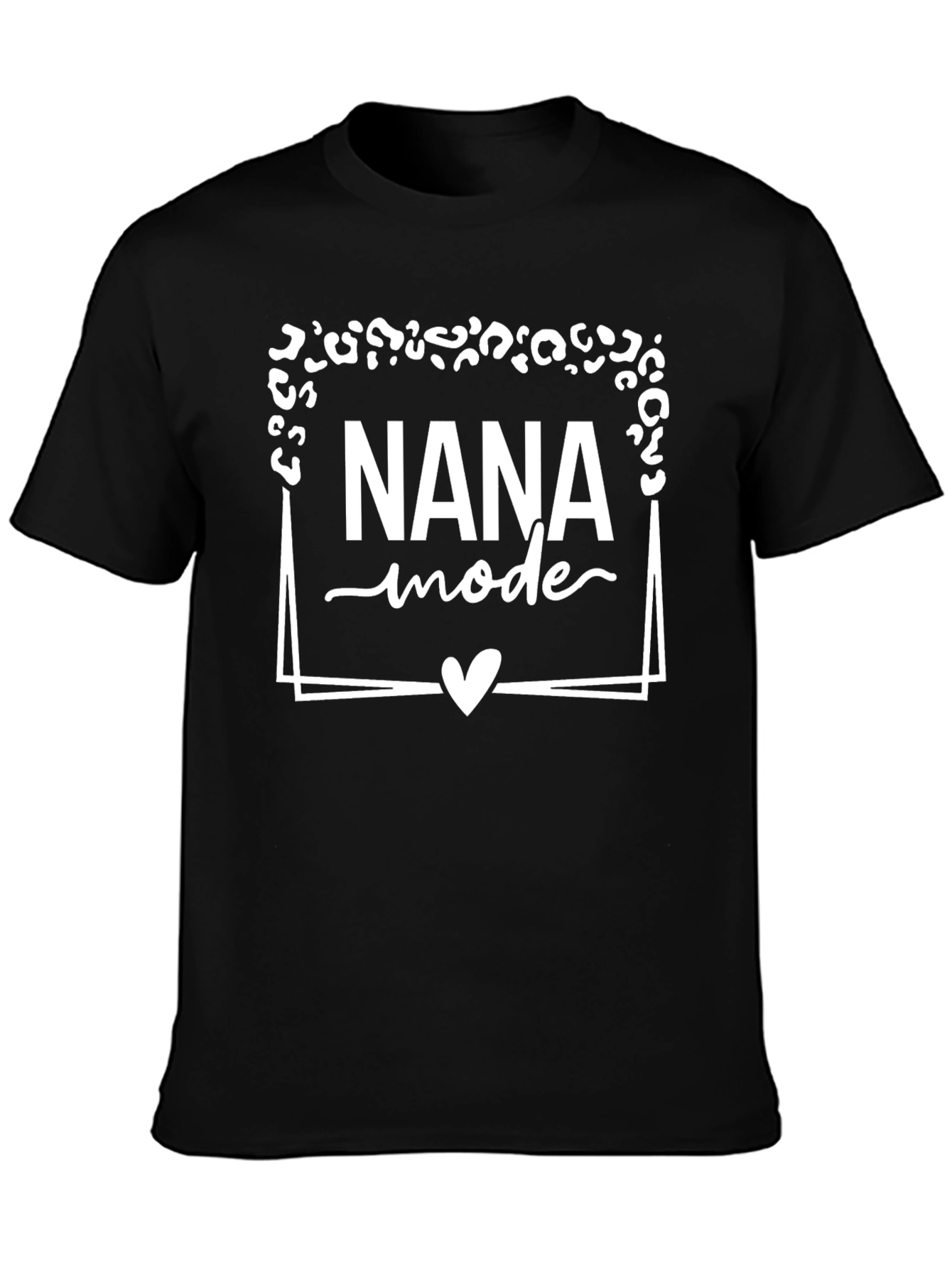 Nana Mode T-Shirt Leopard Print Accent