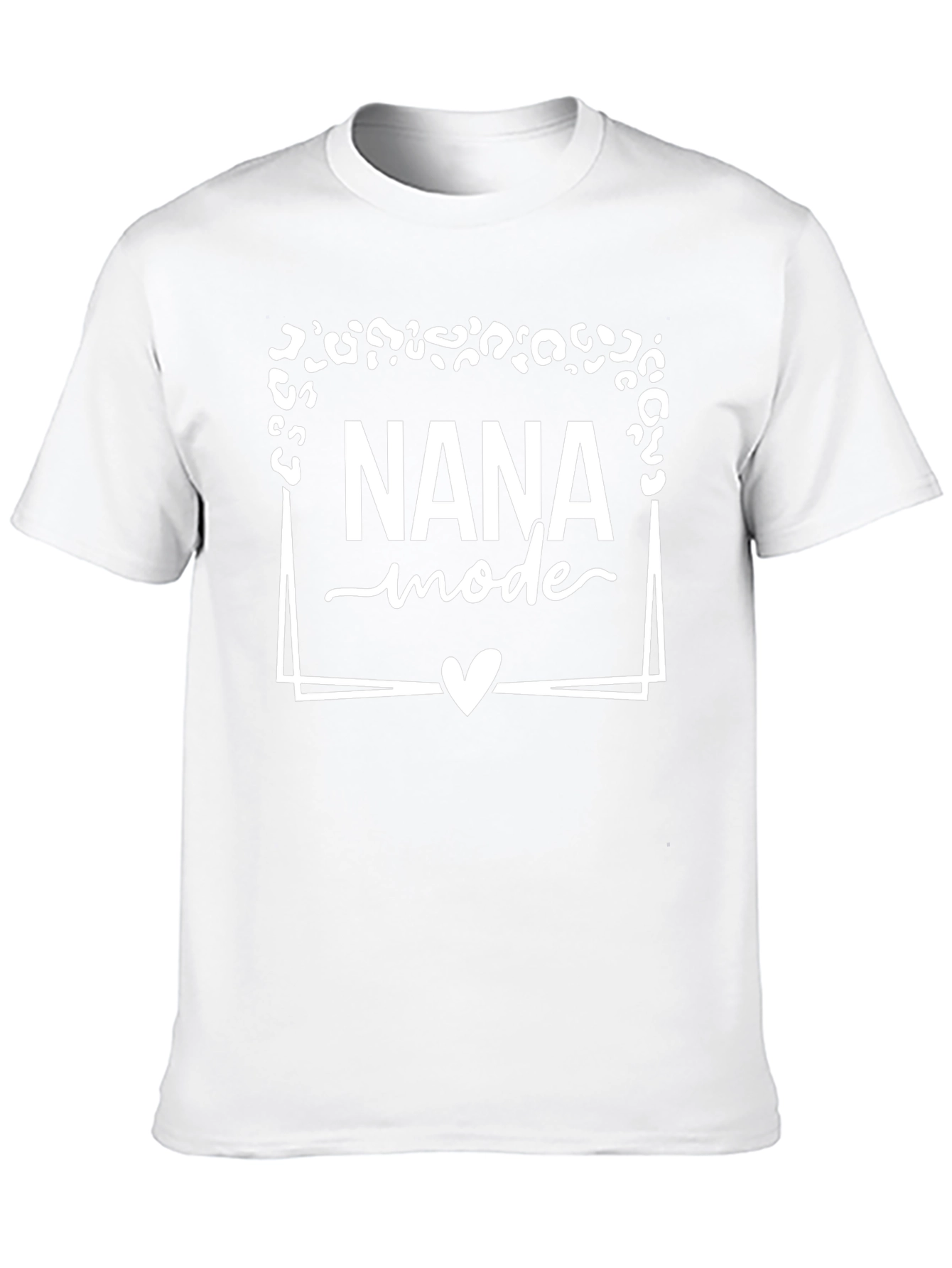 Nana Mode T-Shirt Leopard Print Accent
