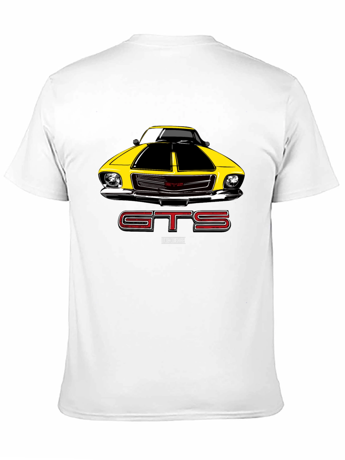 GTS Car Graphic Black T-Shirt