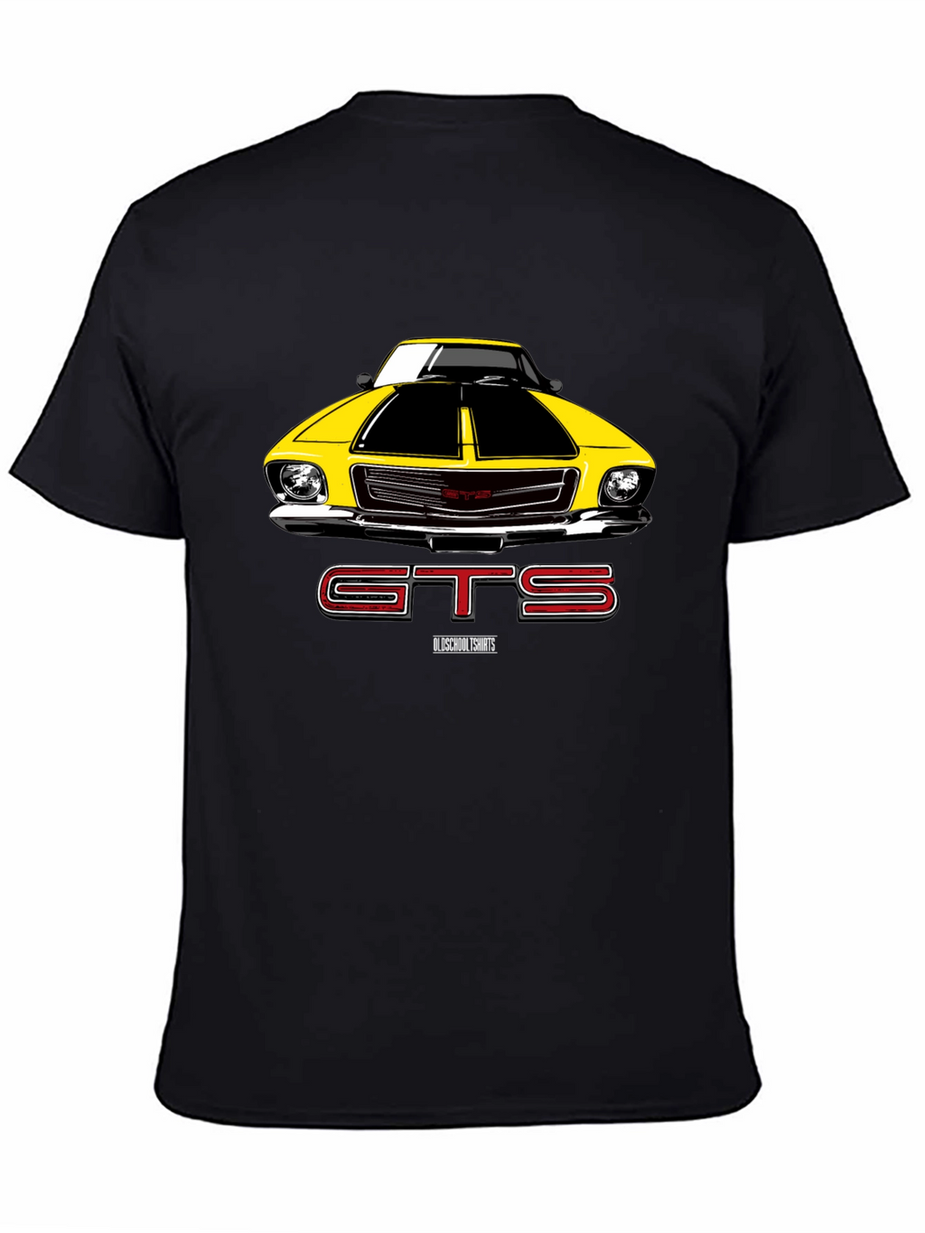 GTS Car Graphic Black T-Shirt