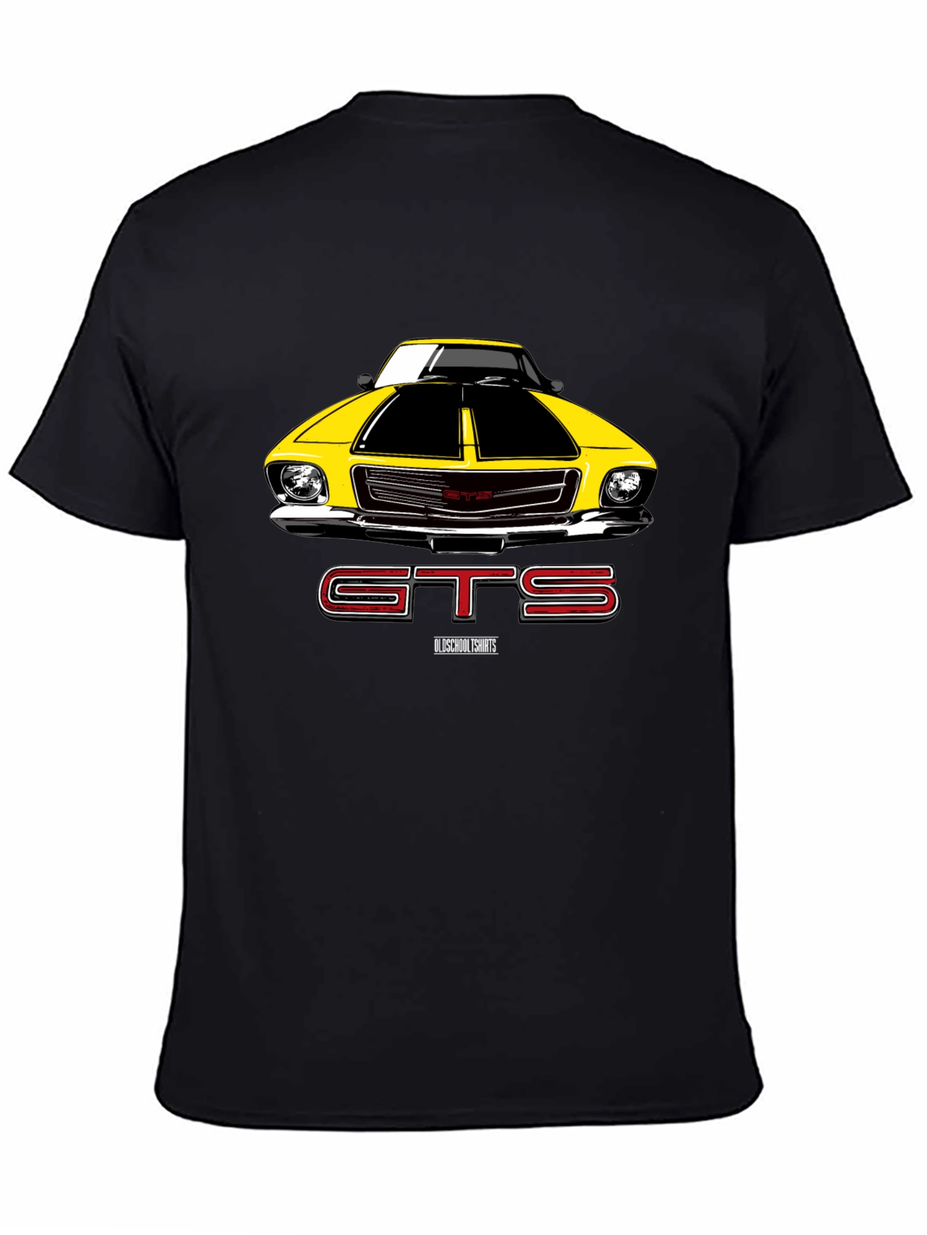 GTS Car Graphic Black T-Shirt