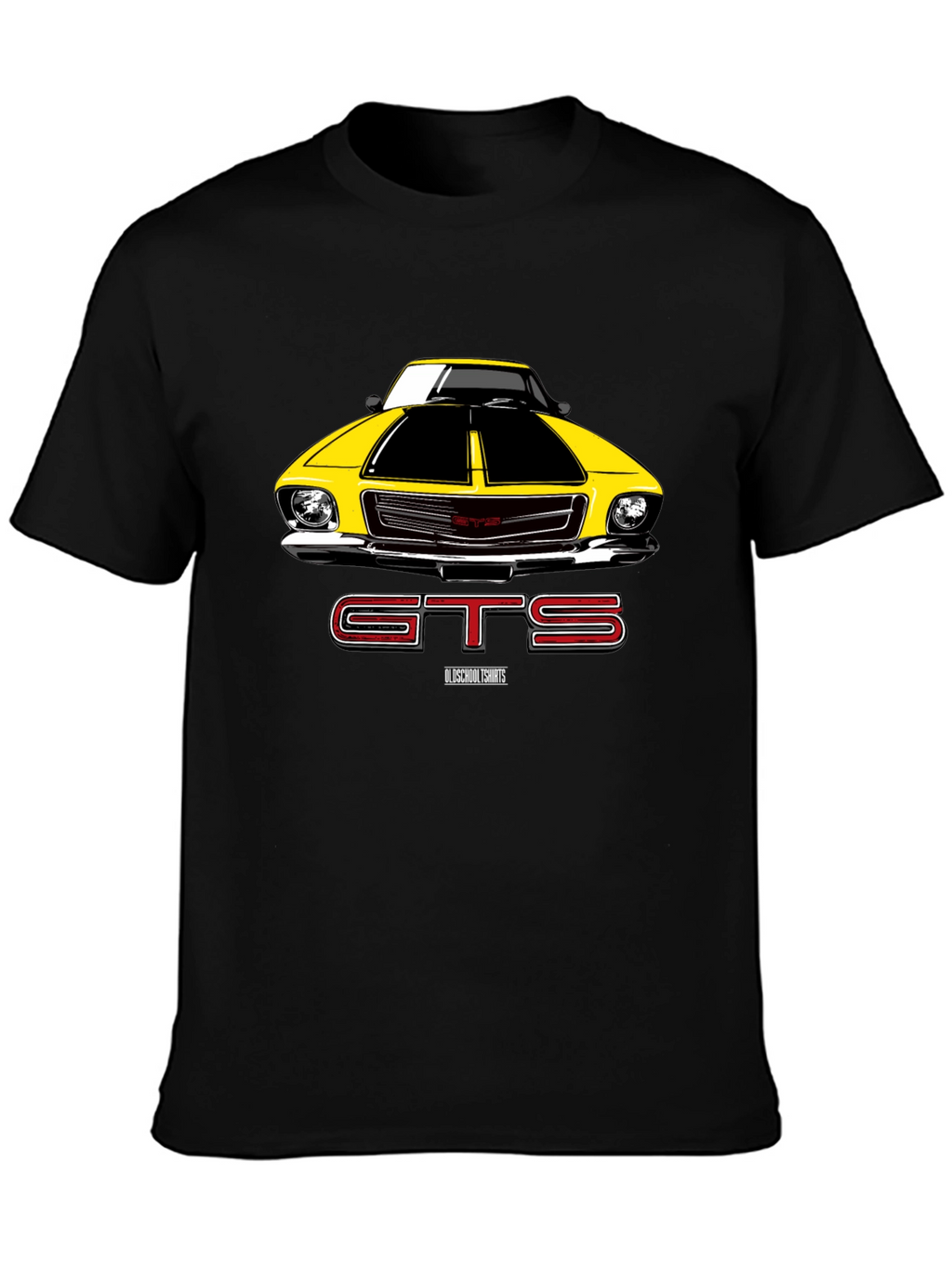 GTS Car Graphic Black T-Shirt
