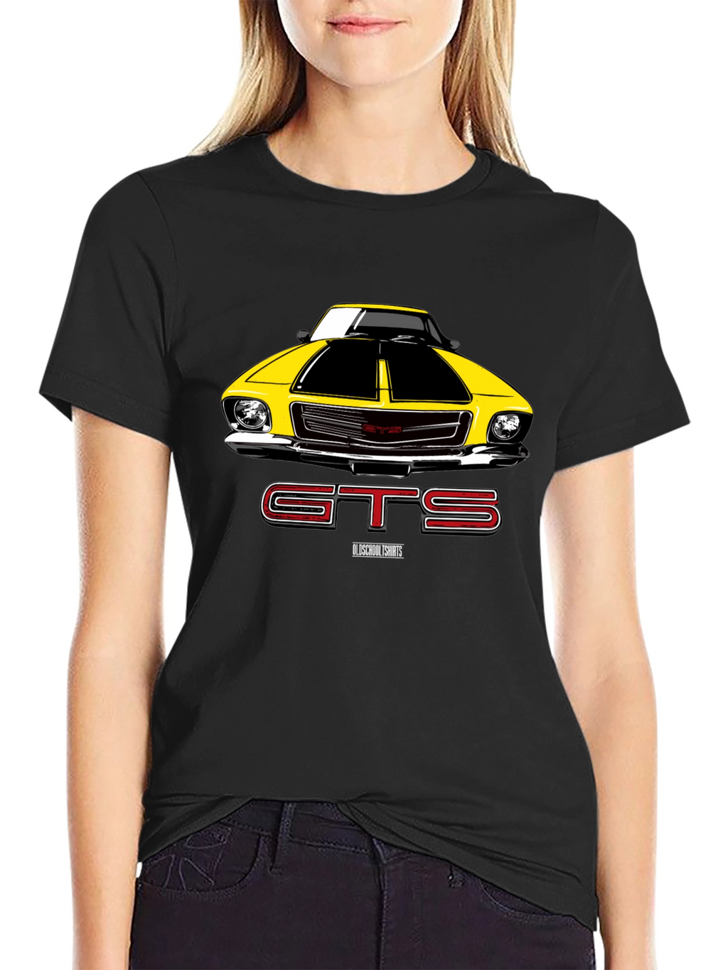GTS Car Graphic Black T-Shirt