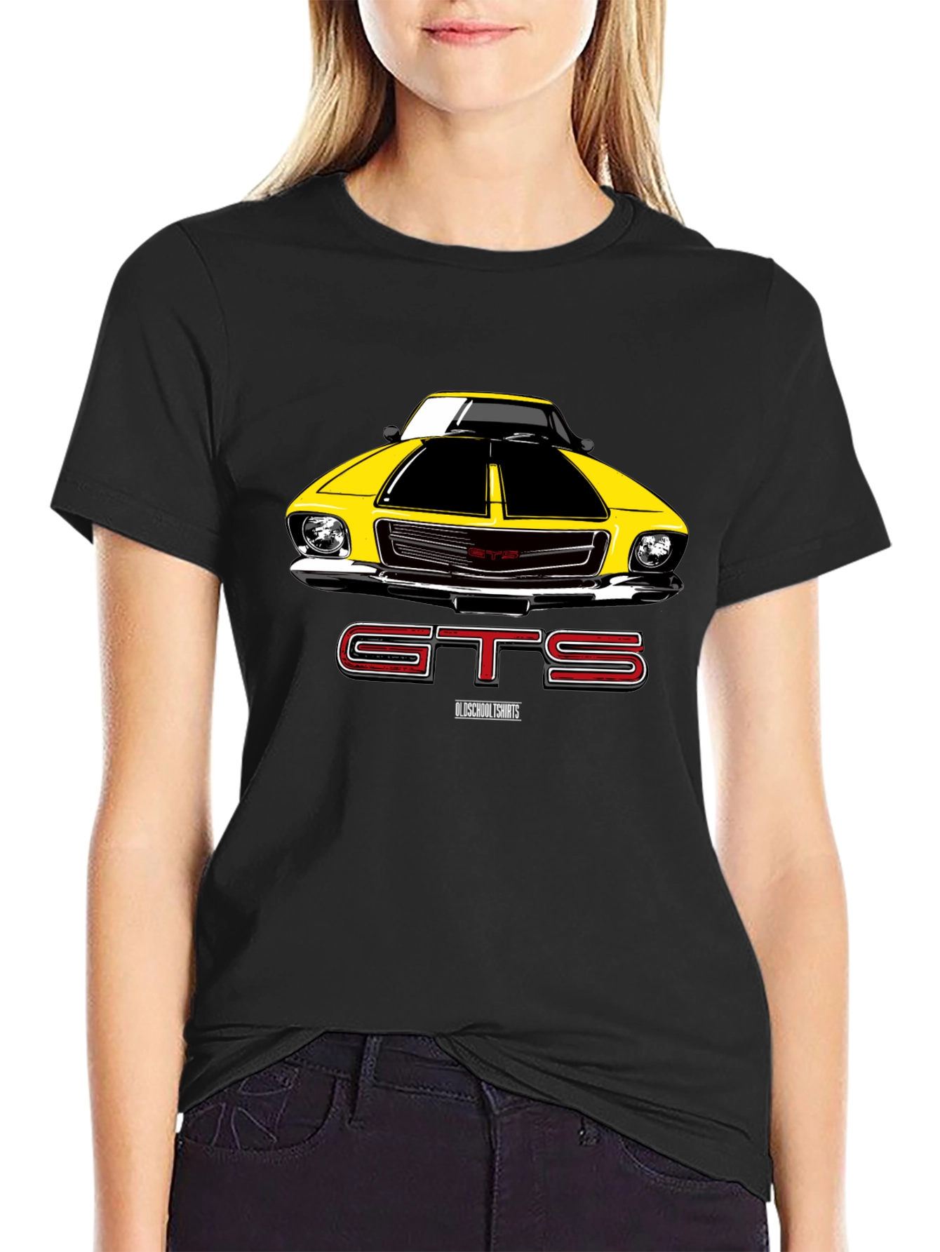 GTS Car Graphic Black T-Shirt
