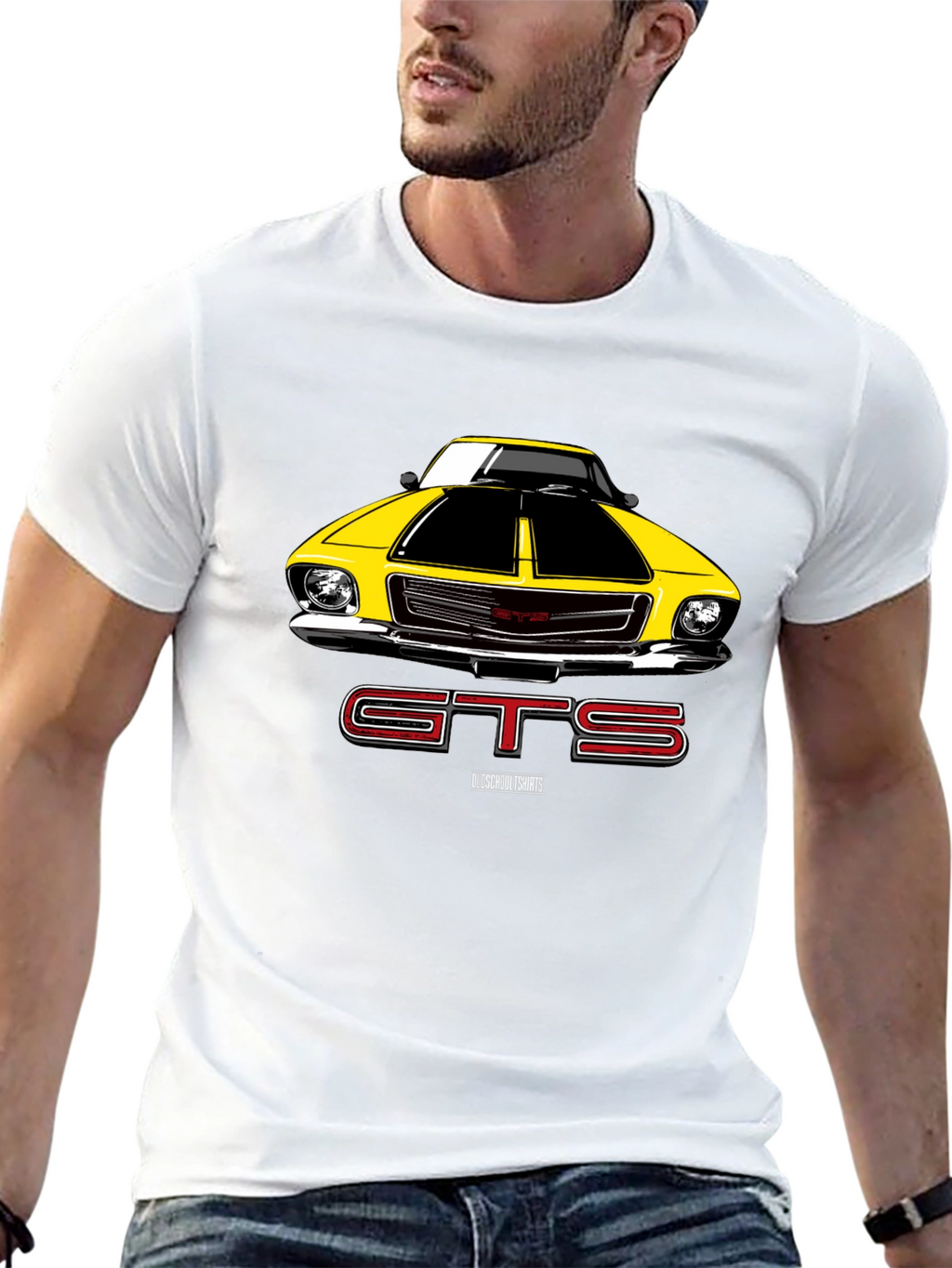 GTS Car Graphic Black T-Shirt