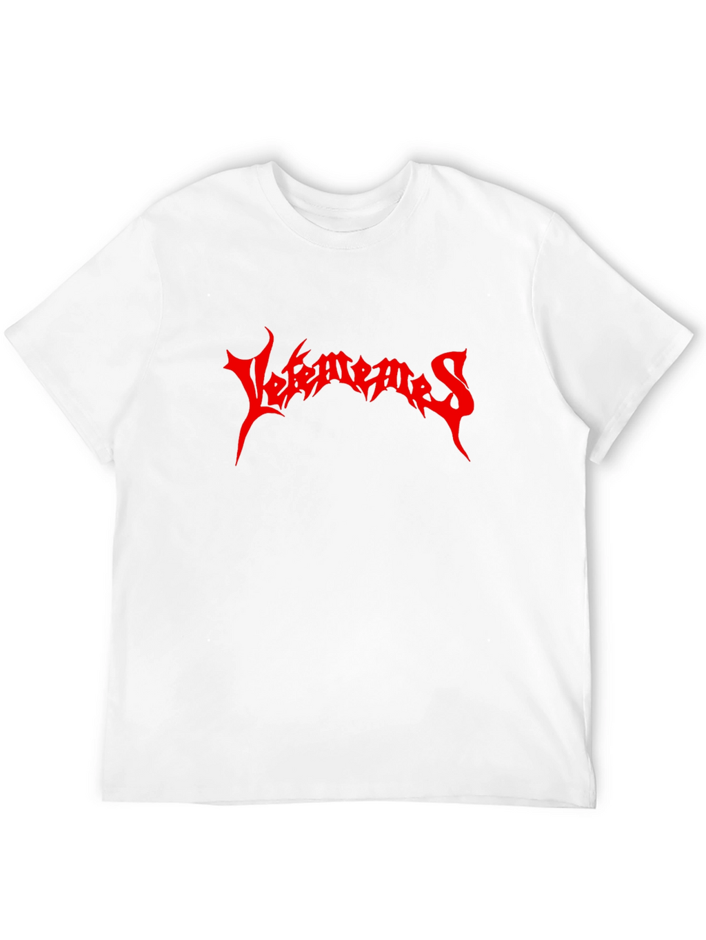 Edgy Vetememes Graphic Tee - Black Cotton T-Shirt